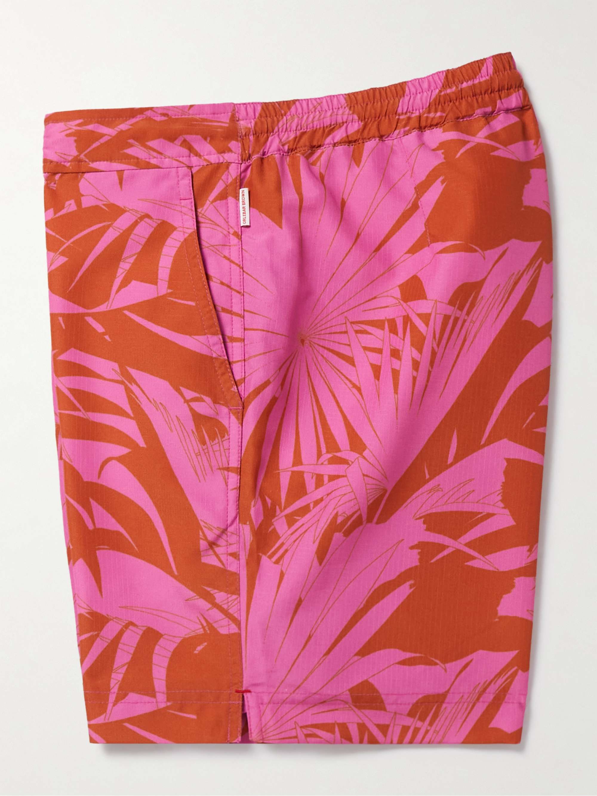 ORLEBAR BROWN Standard Straight-Leg Mid-Length Printed Swim Shorts