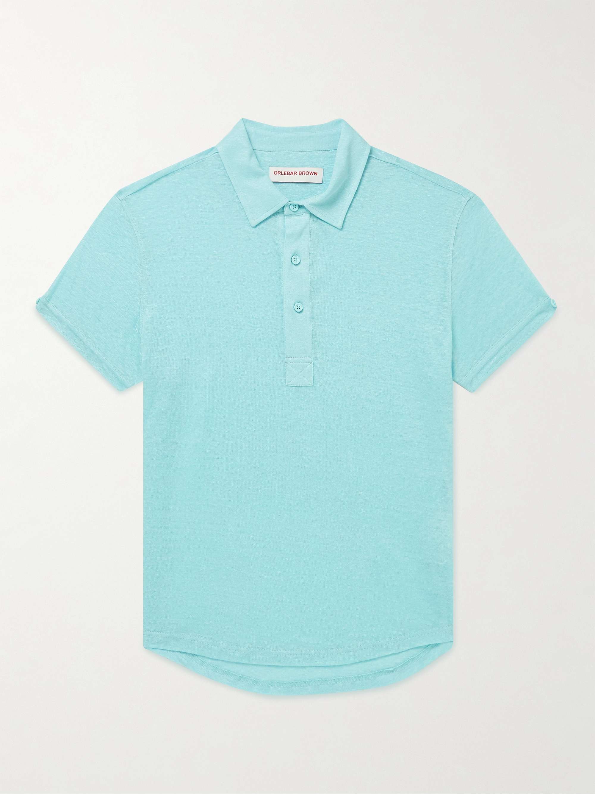 ORLEBAR BROWN Sebastian Linen-Jersey Polo Shirt