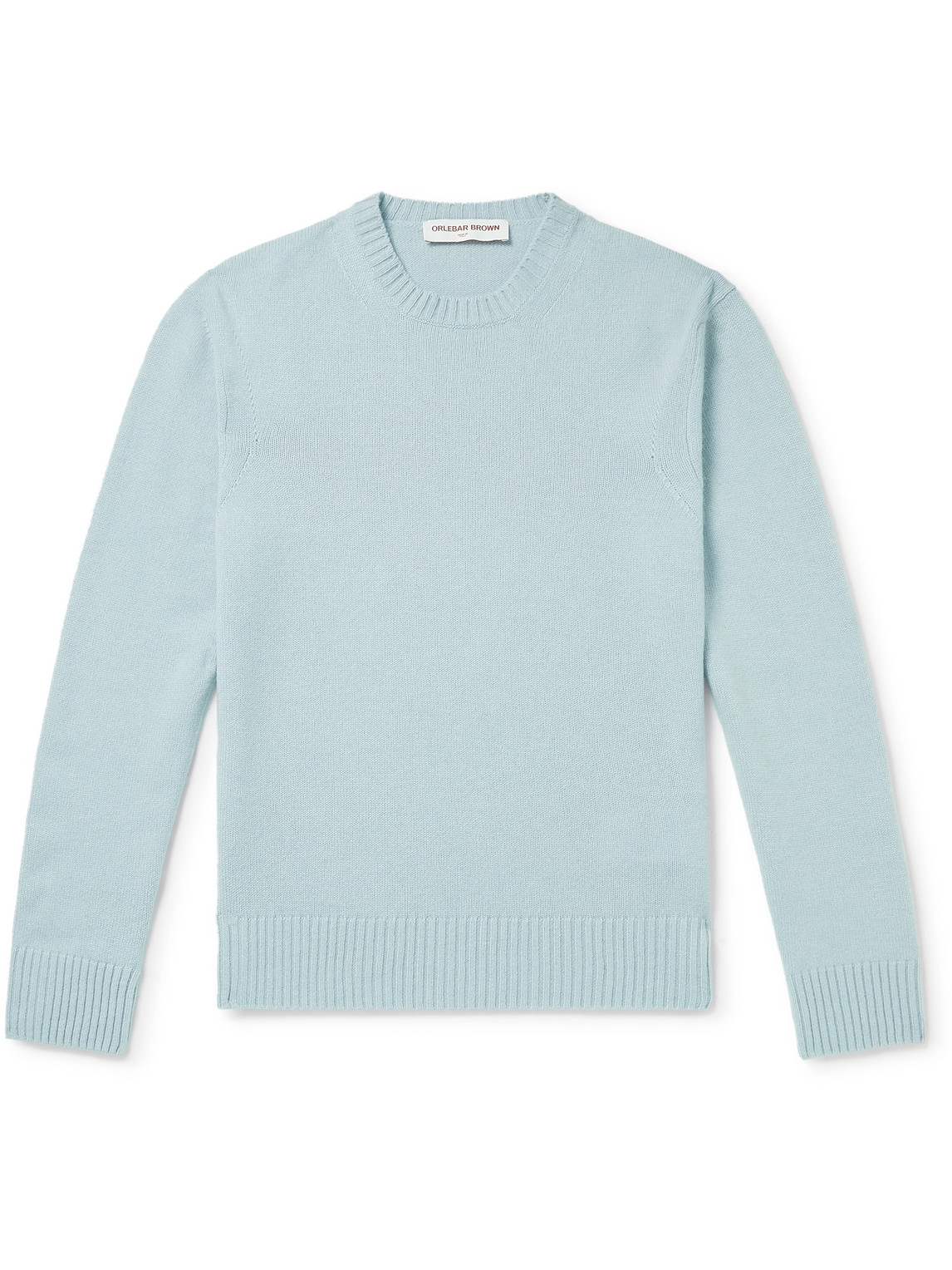 Orlebar Brown Lorca Cashmere Sweater In Blue
