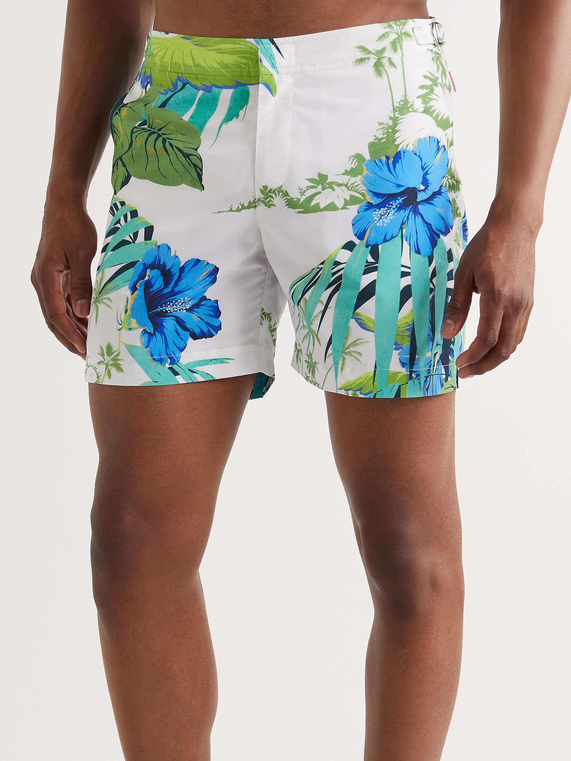 ORLEBAR BROWN Bulldog Mid-Length Printed Swim Shorts