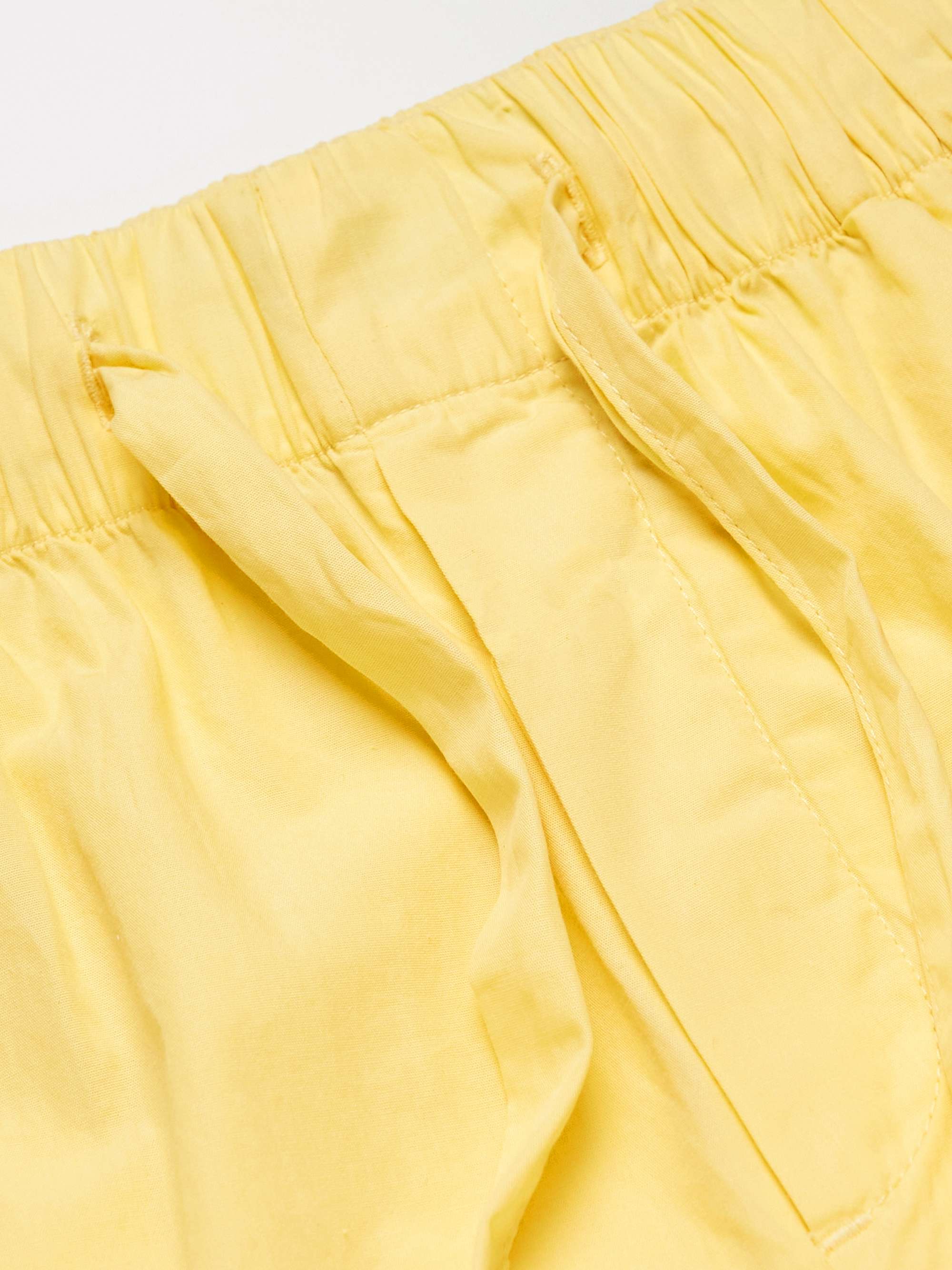 TEKLA Organic Cotton-Poplin Pyjama Trousers
