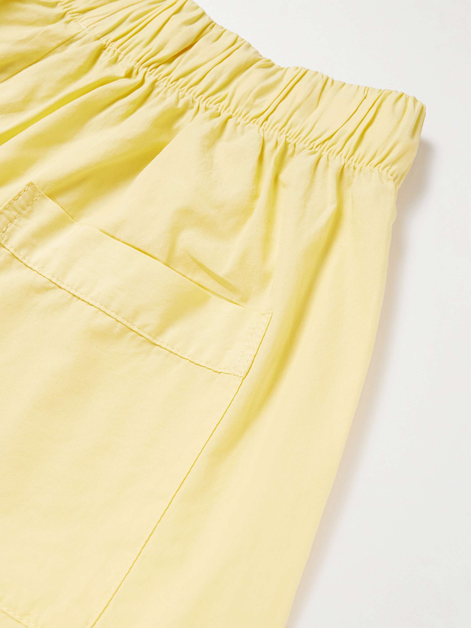 TEKLA Organic Cotton-Poplin Shorts