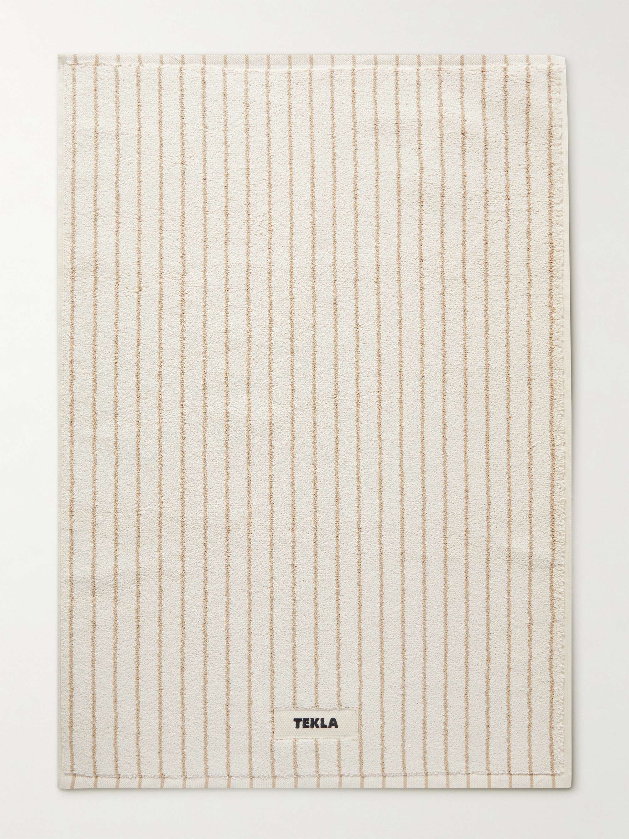 TEKLA Striped Organic Cotton-Terry Towel