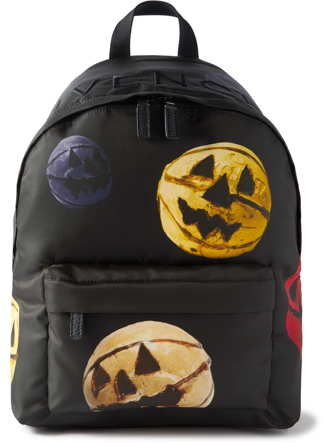 Josh Smith Logo-Embroidered Printed Shell Backpack