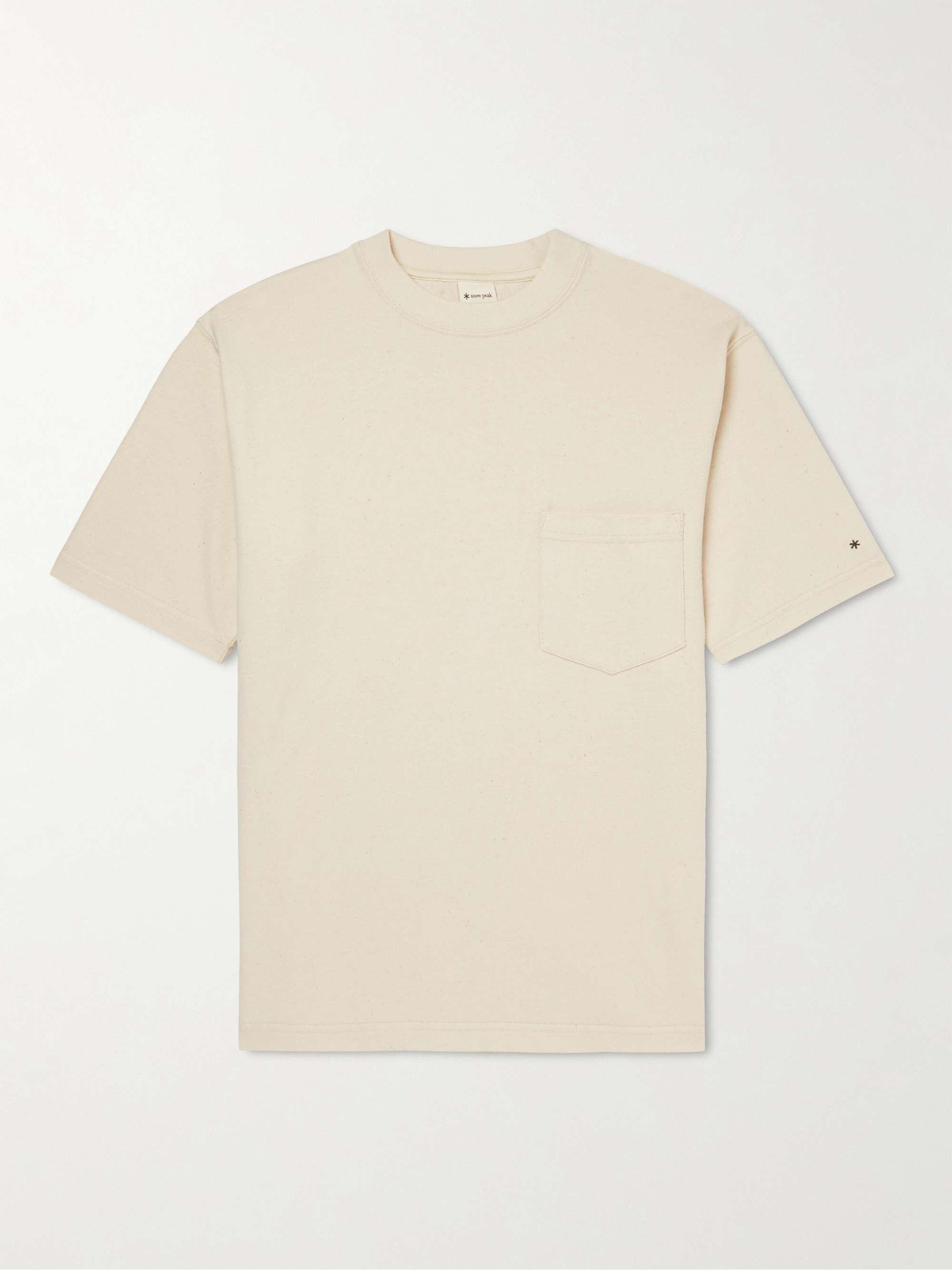 SNOW PEAK Recycled Cotton-Jersey T-Shirt