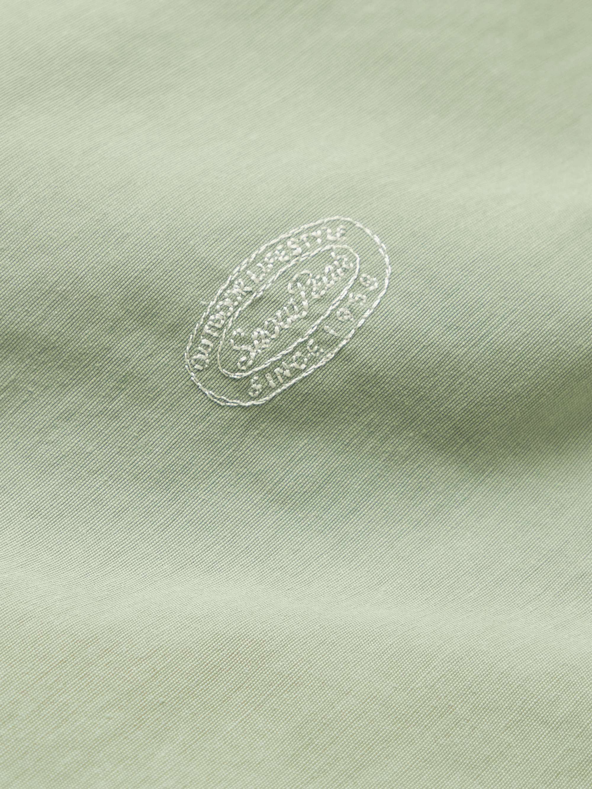 SNOW PEAK Logo-Embroidered Cotton and Nylon-Blend Jacket