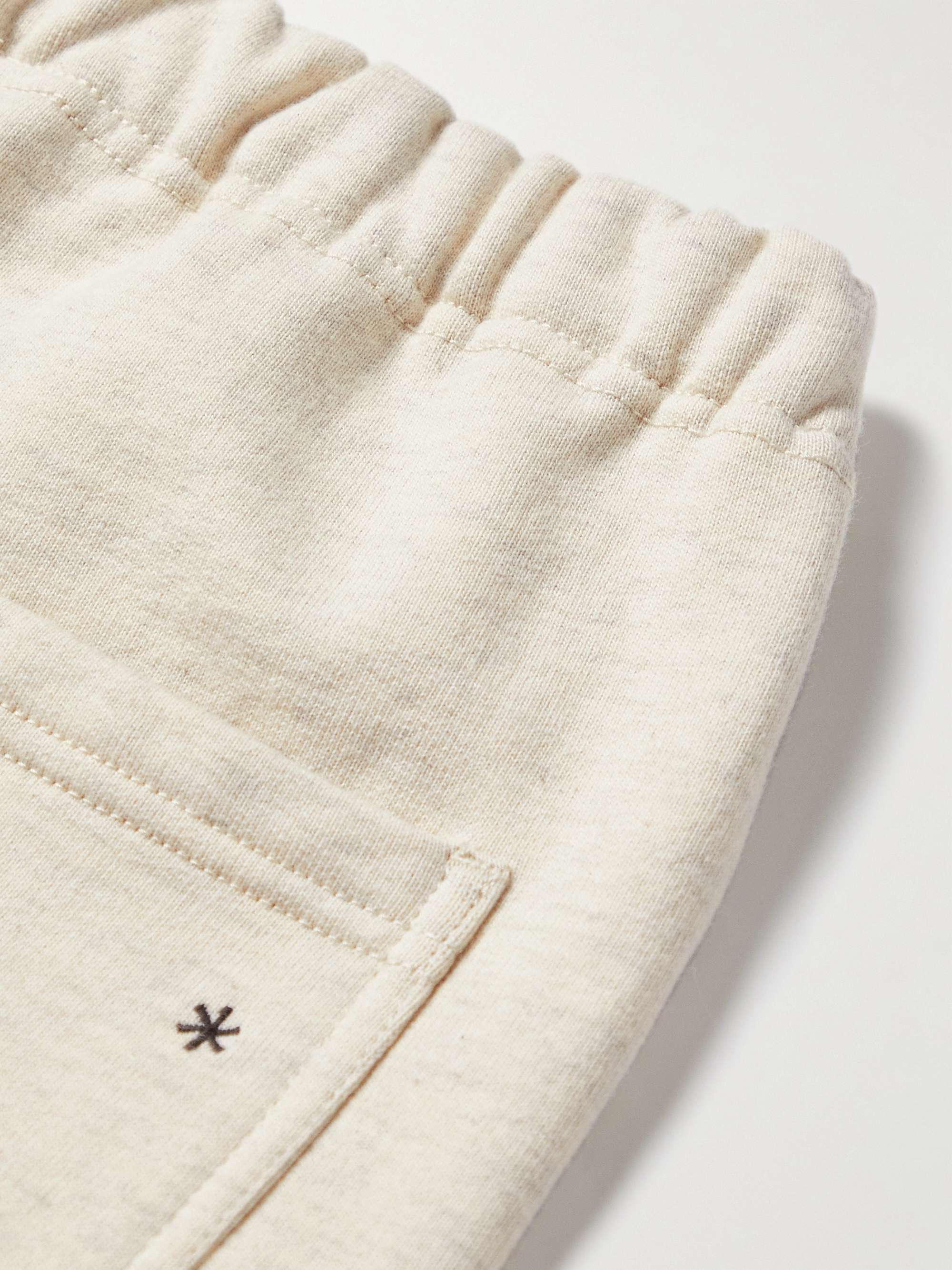 SNOW PEAK Tapered Recycled Cotton-Jersey Sweatpants