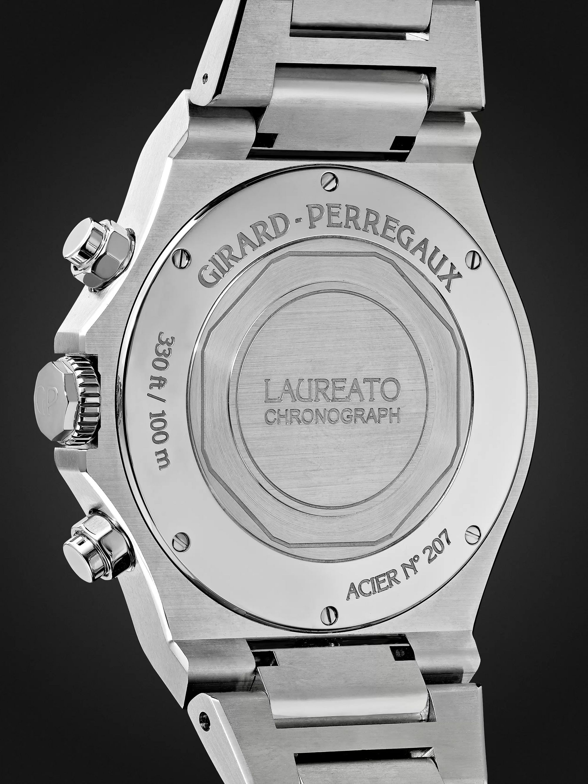 GIRARD-PERREGAUX Laureato Chronograph Automatic 42mm Stainless Steel Watch, Ref. No. 81020-11-431-11A