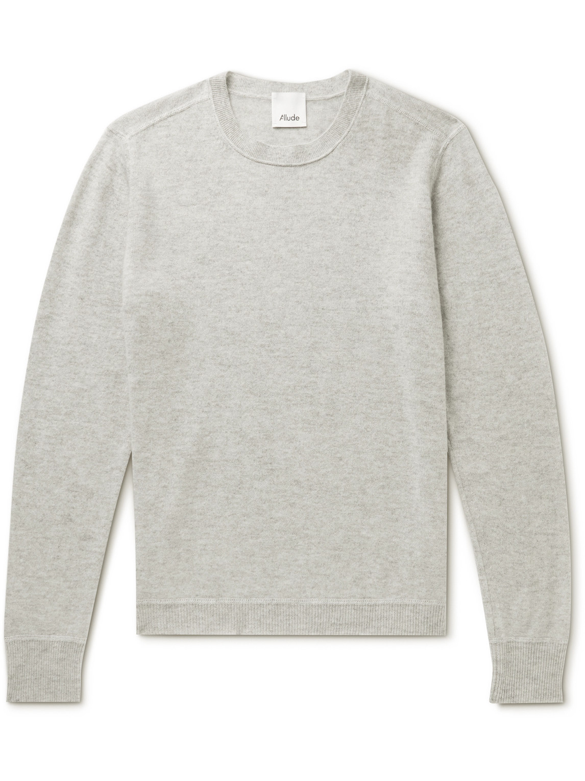 Allude Cashmere Sweater In Gray