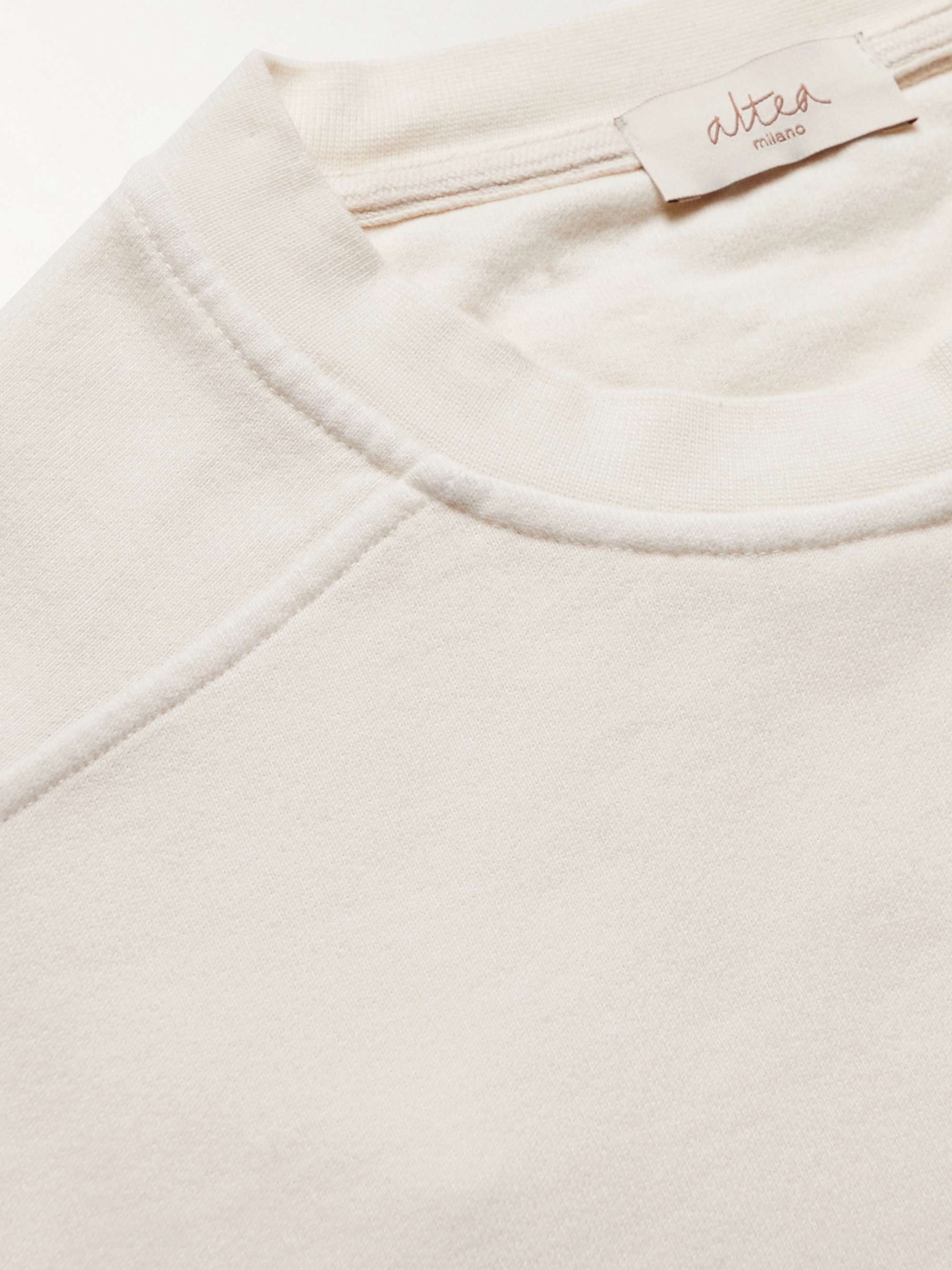 ALTEA Wilson Cotton-Jersey Sweatshirt
