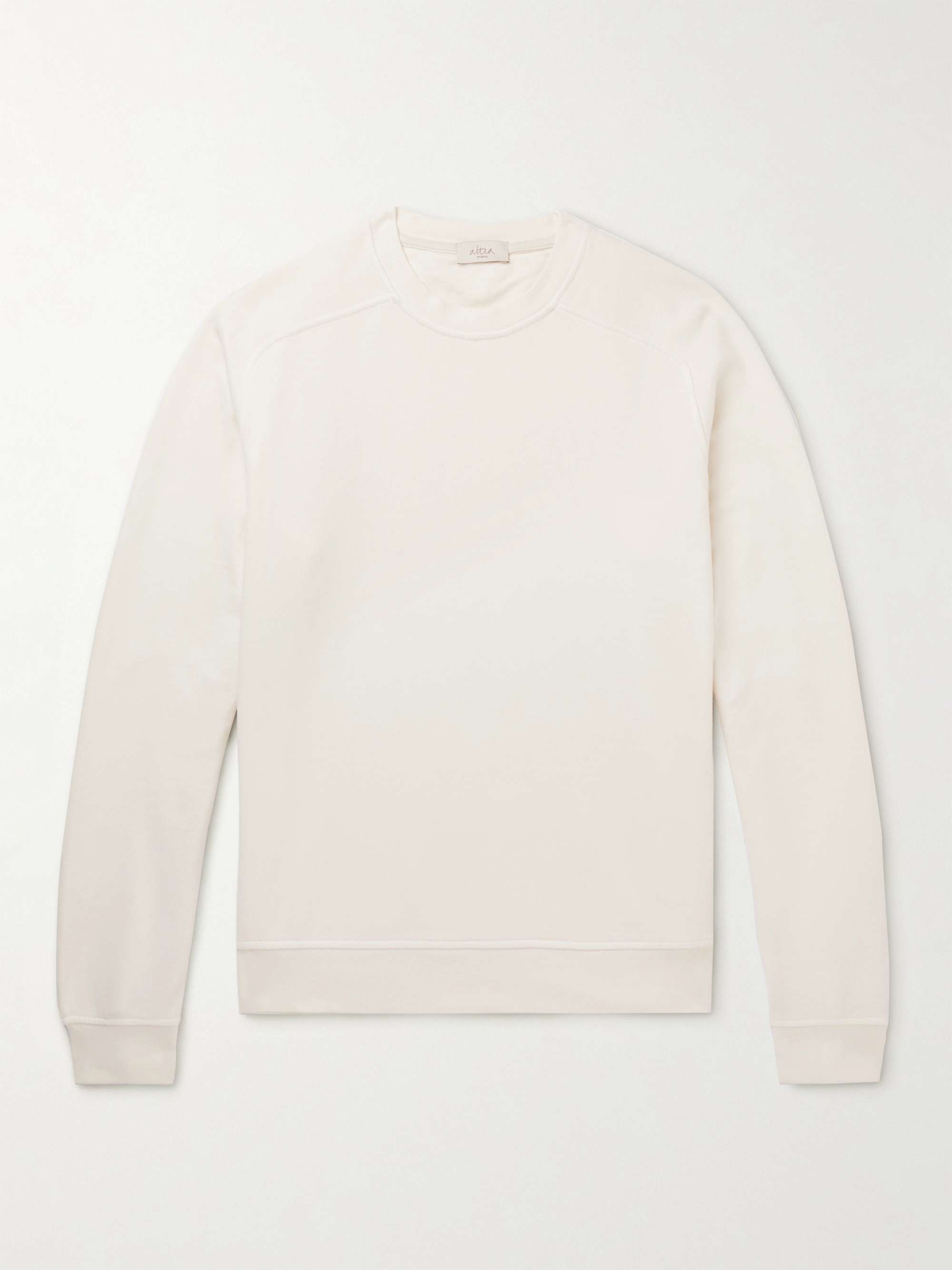 ALTEA Wilson Cotton-Jersey Sweatshirt