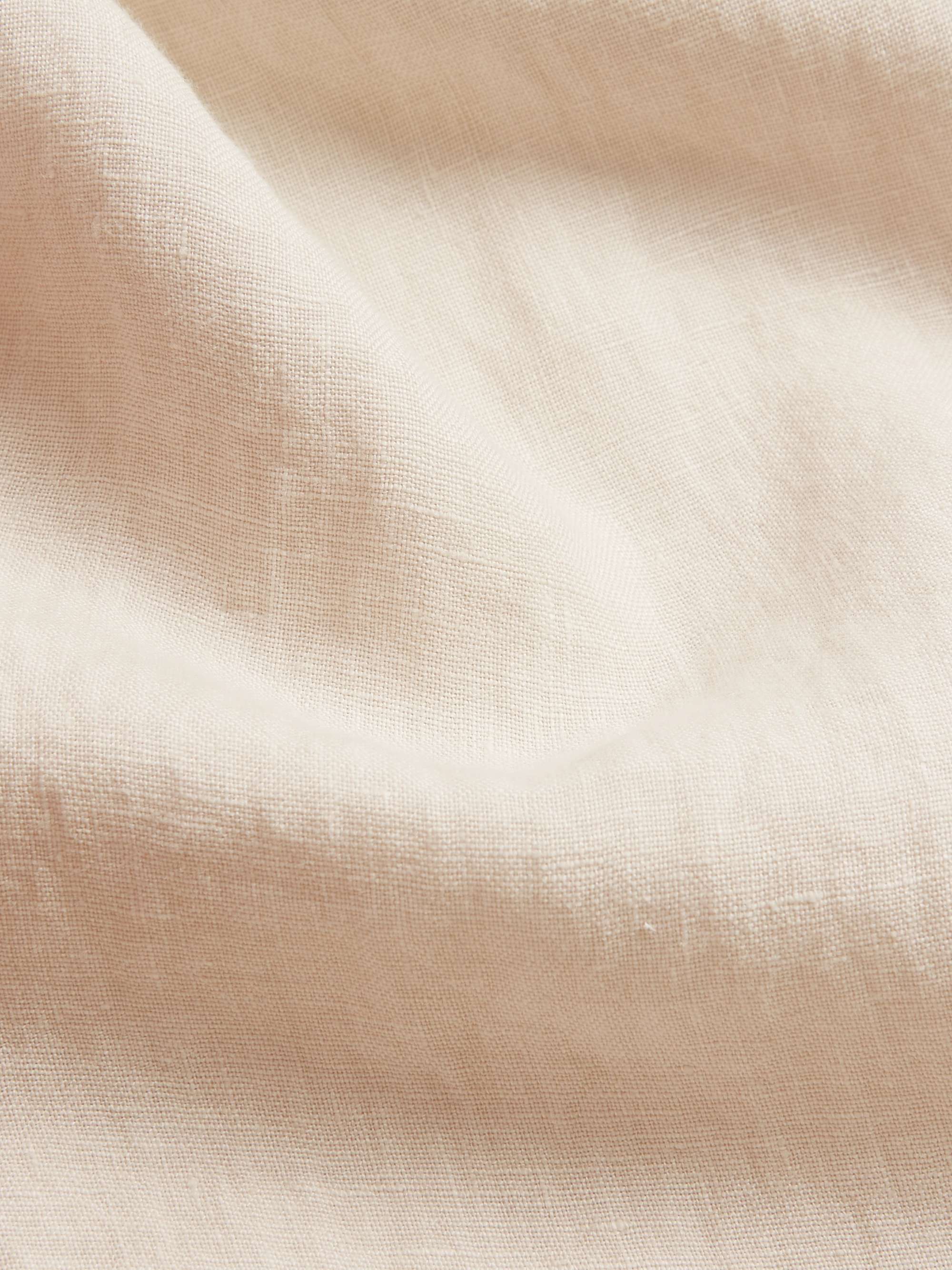BOGLIOLI Grandad-Collar Linen Shirt