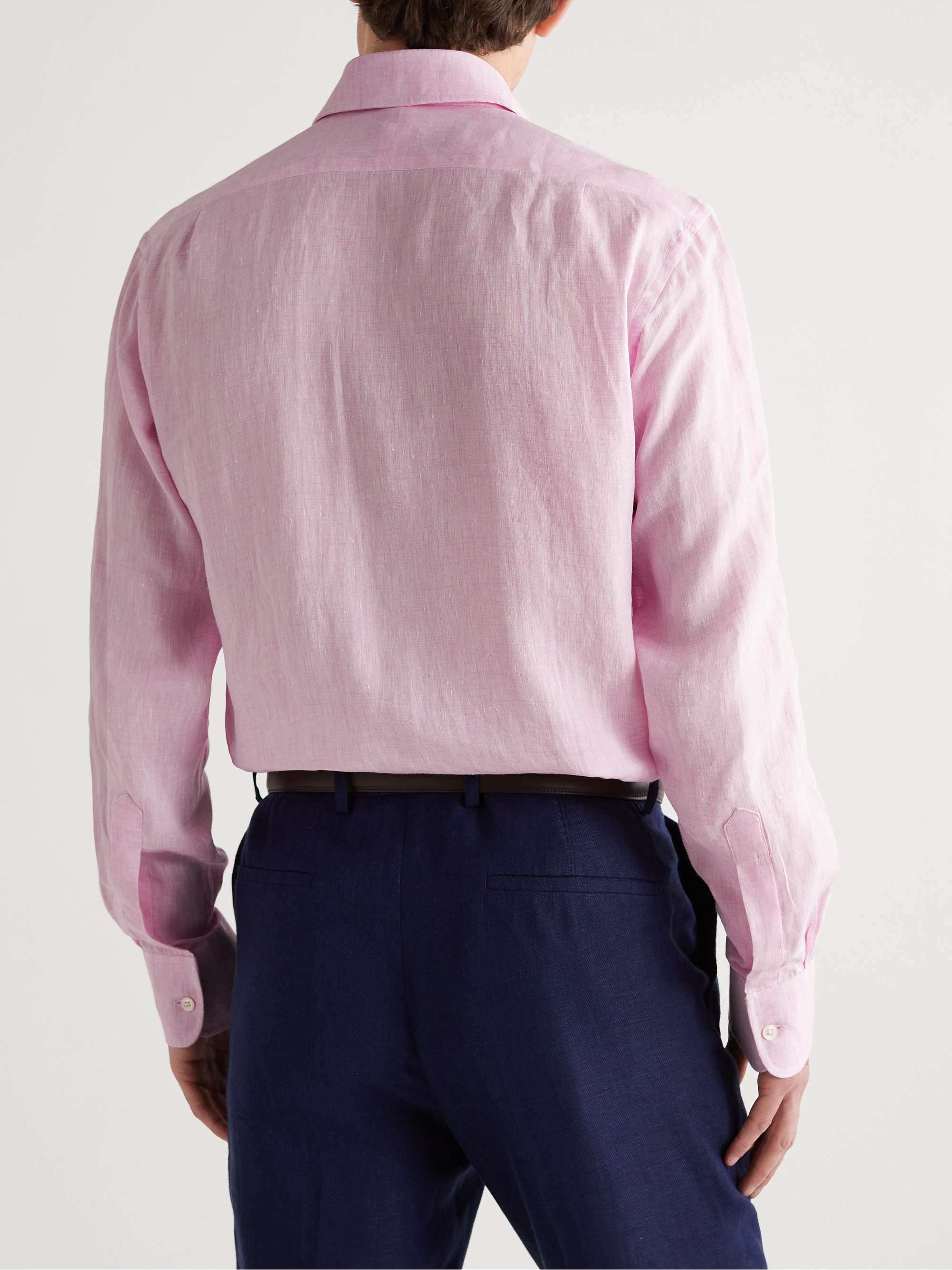 EMMA WILLIS Slim-Fit Linen Shirt