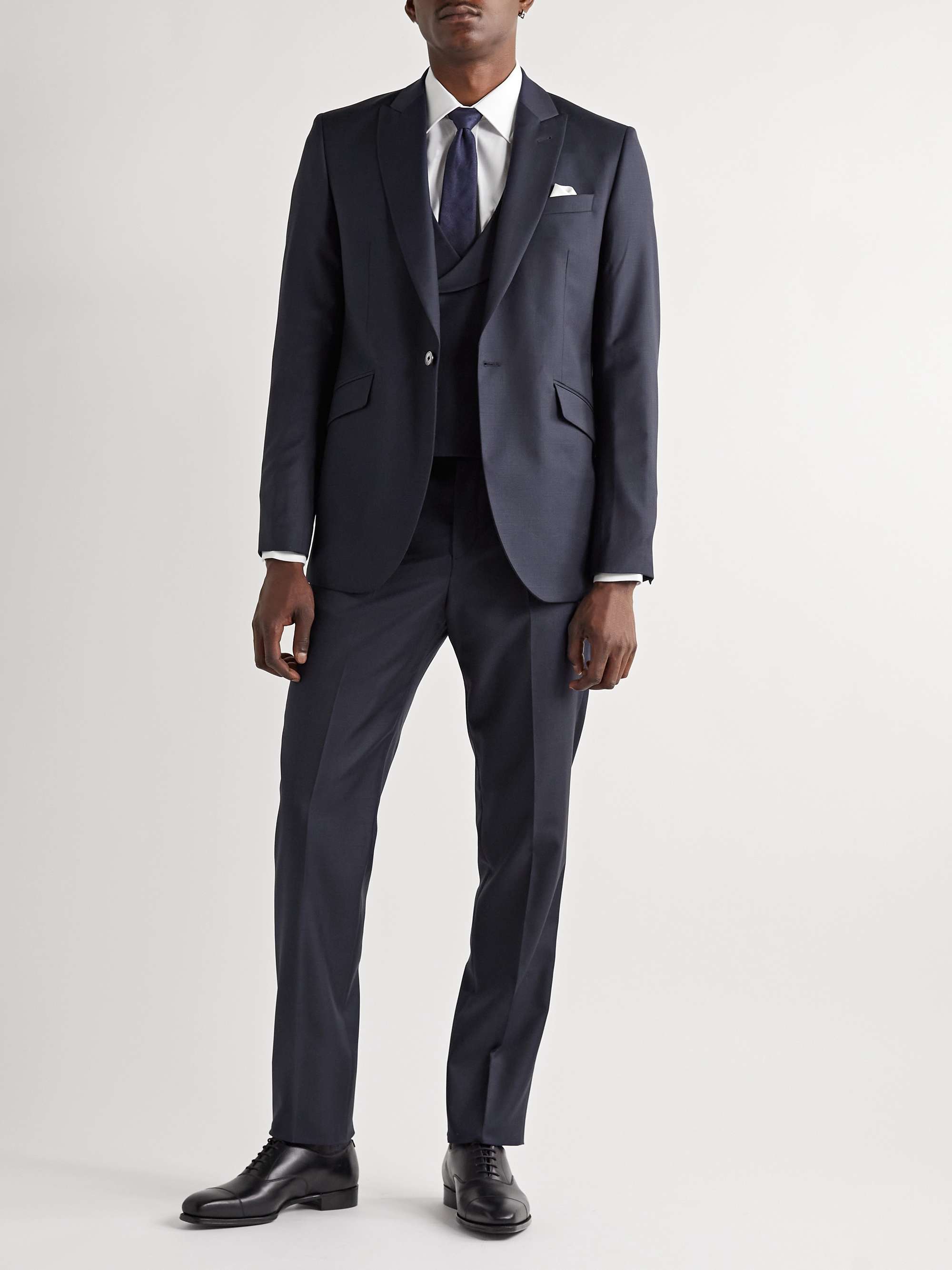 FAVOURBROOK Slim-Fit Wool Trousers