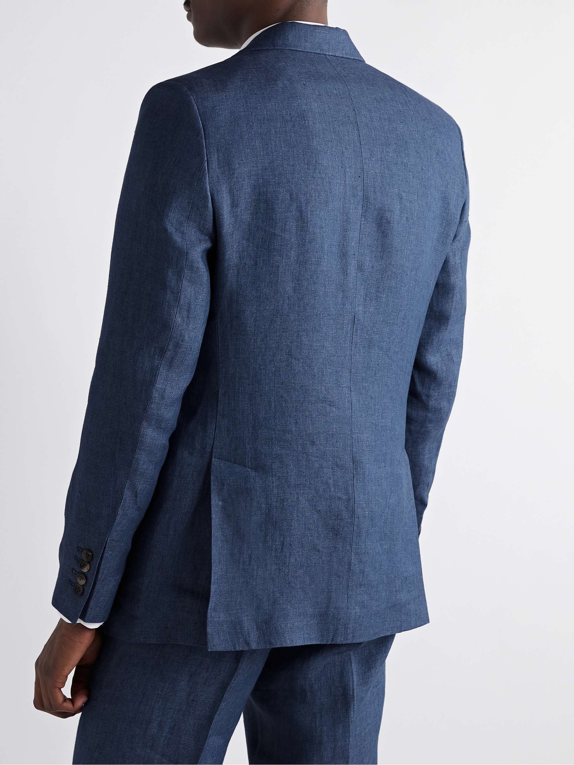 FAVOURBROOK Ebury Slim-Fit Linen Suit Jacket