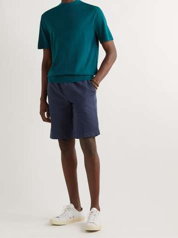 Mens Clothing Shorts Cargo shorts Loro Piana Cotton & Linen Cargo Shorts for Men 
