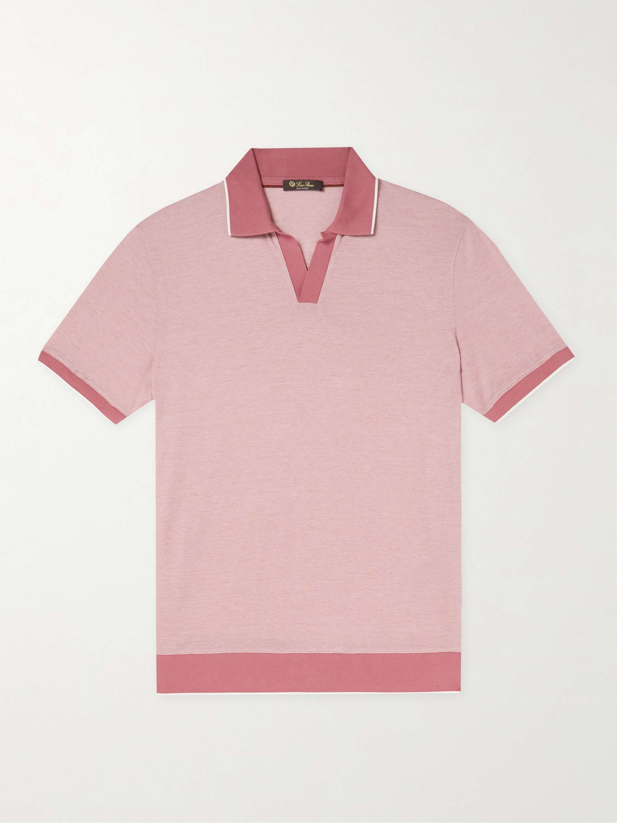 LORO PIANA Cotton Polo Shirt