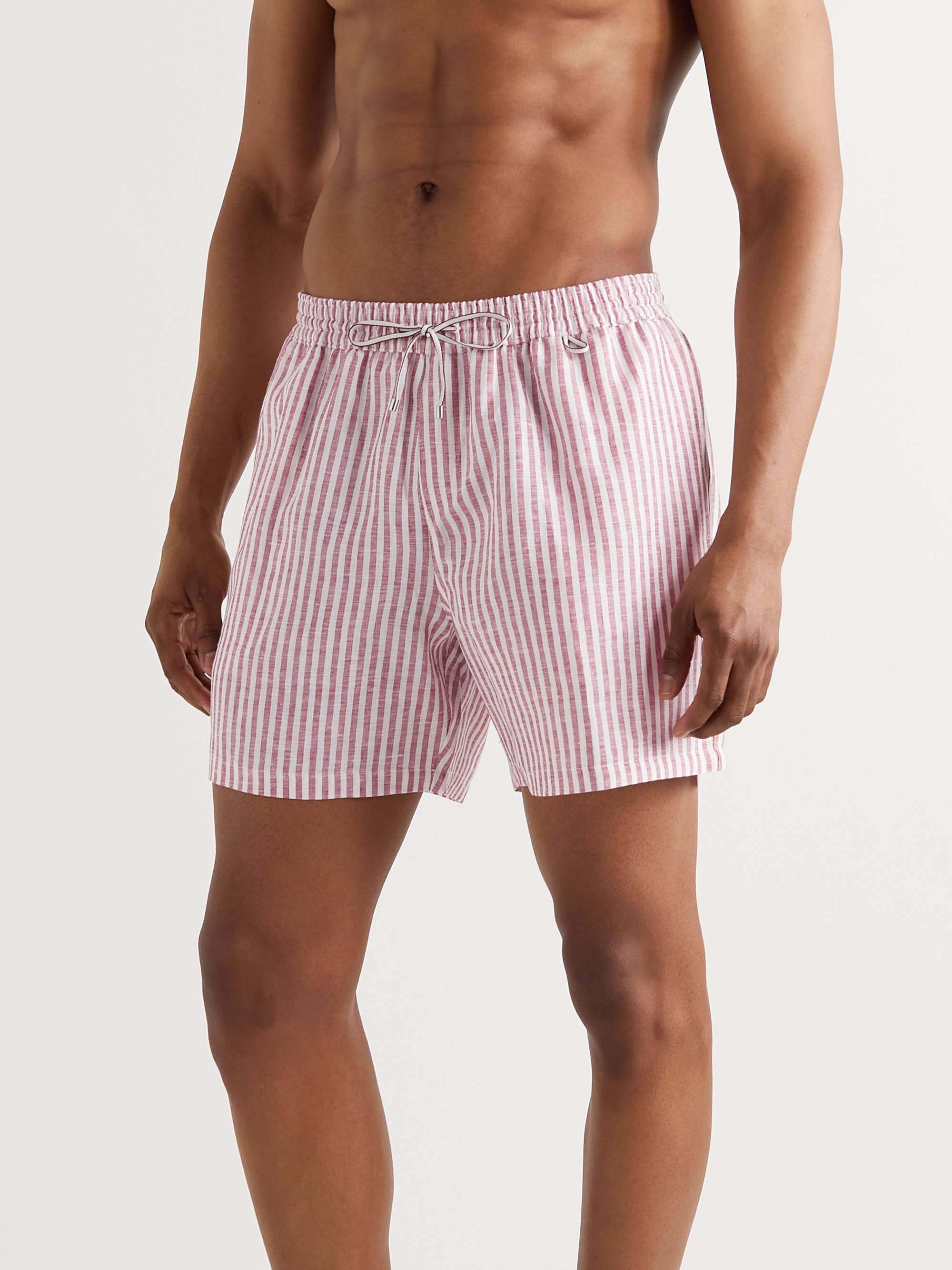 LORO PIANA Mid-Length Printed Swim Shorts
