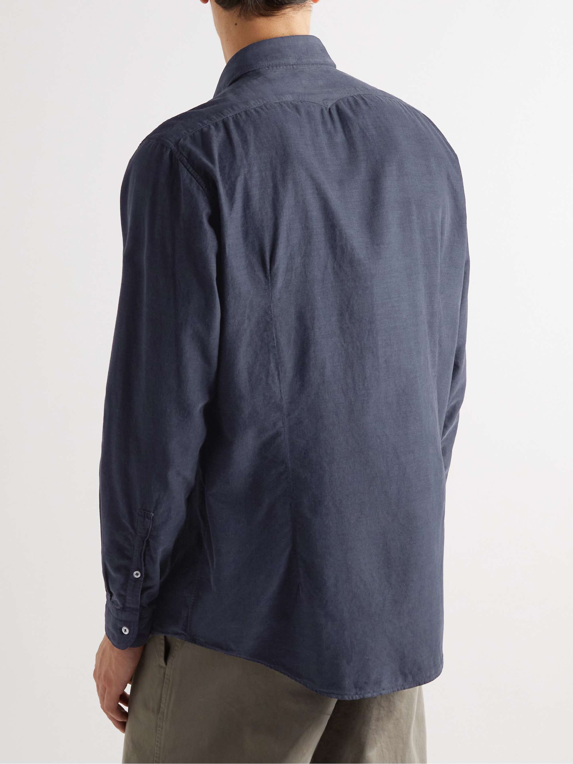 MASSIMO ALBA Cotton-Corduroy Shirt