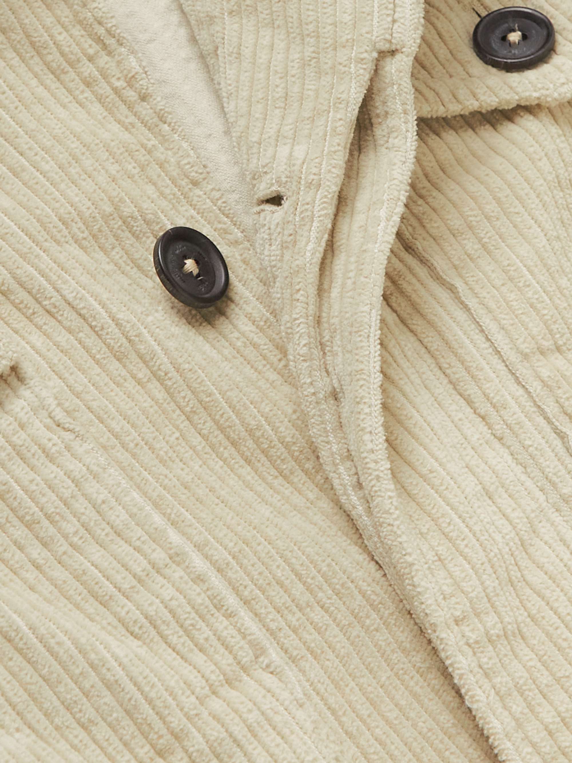 MASSIMO ALBA Convertible-Collar Cotton-Corduroy Field Jacket