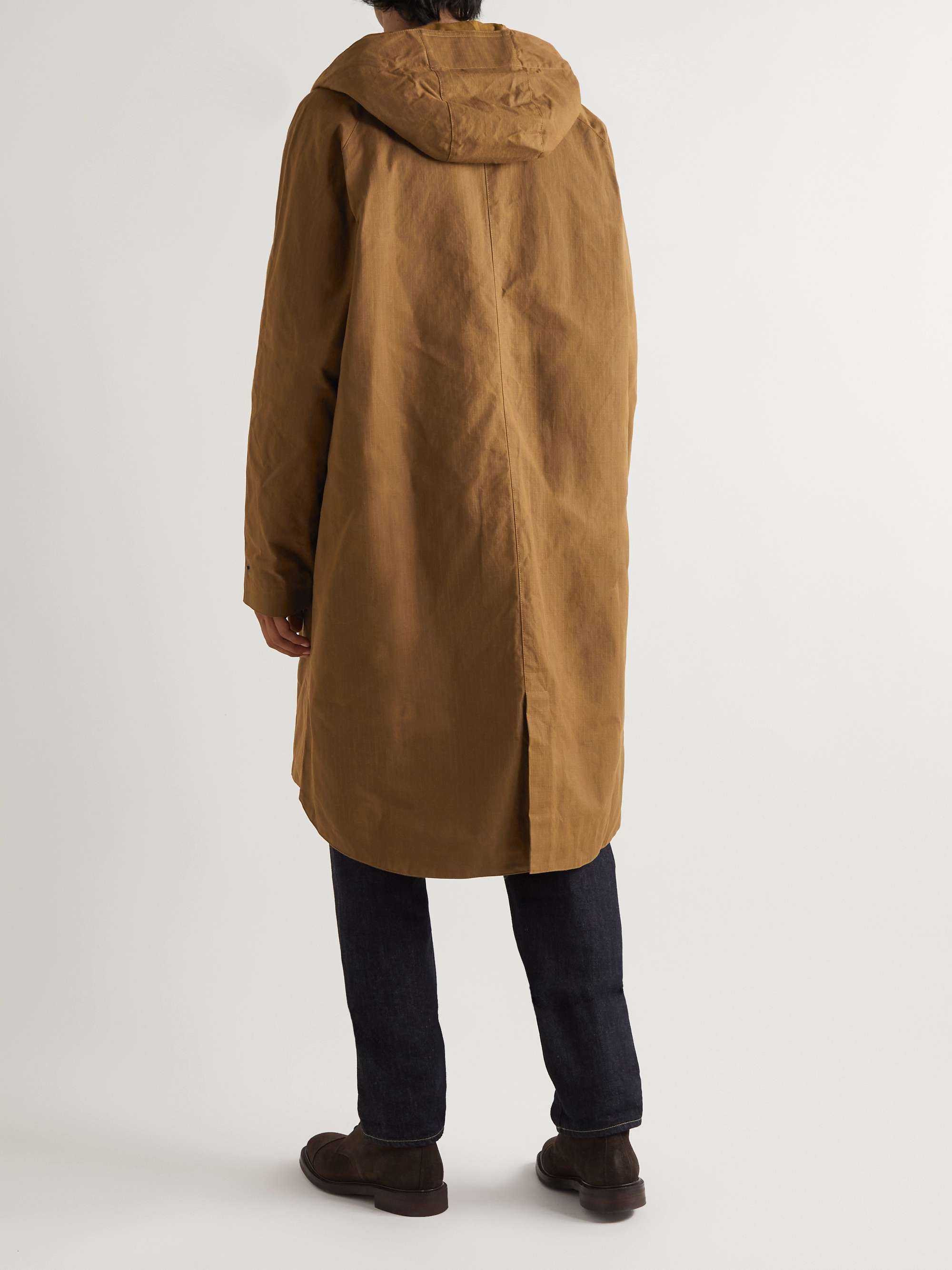 PURDEY Organic Cotton-Ripstop Hooded Parka