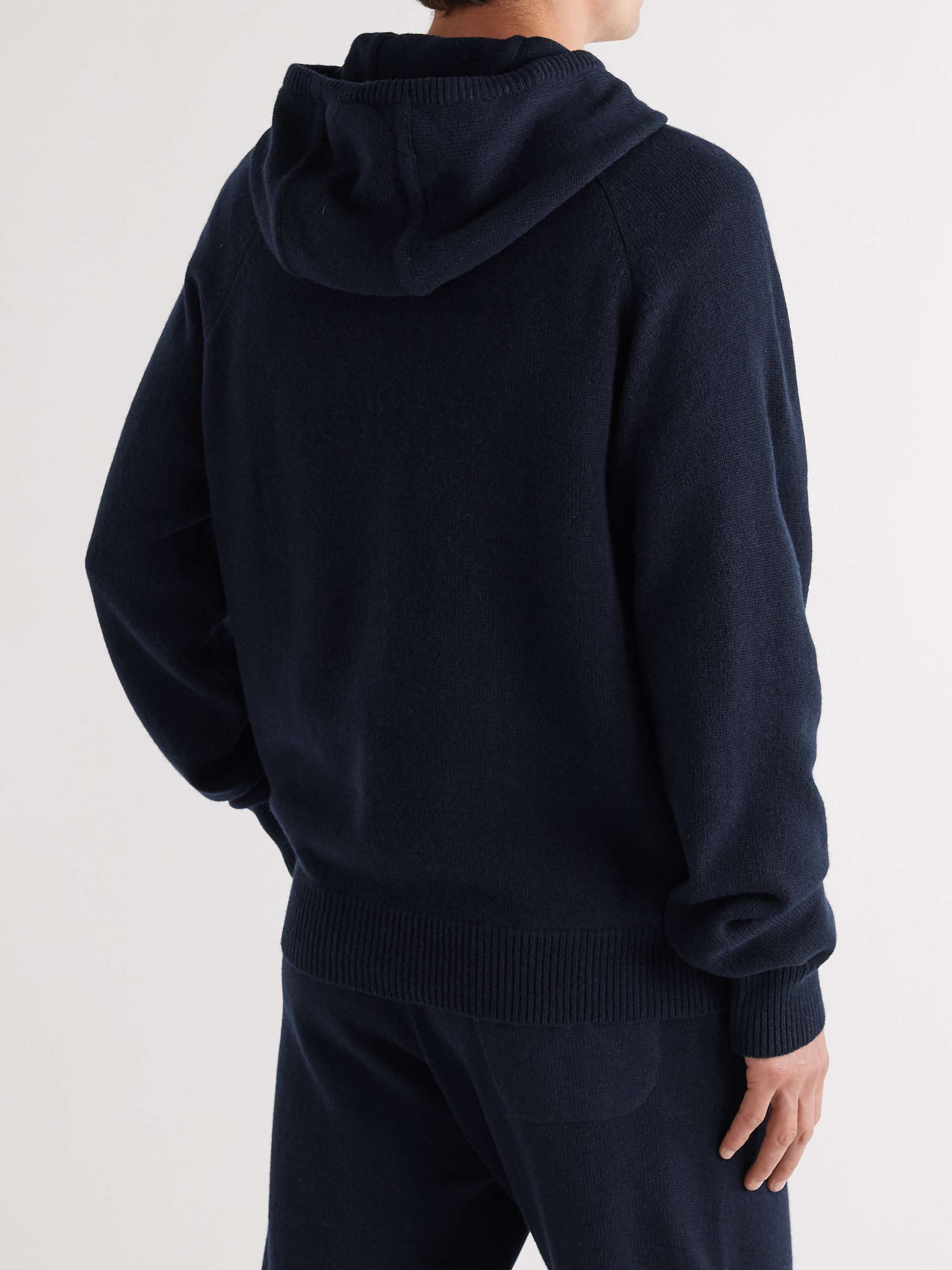 RICHARD JAMES Recycled Cashmere and Wool-Blend Hoodie