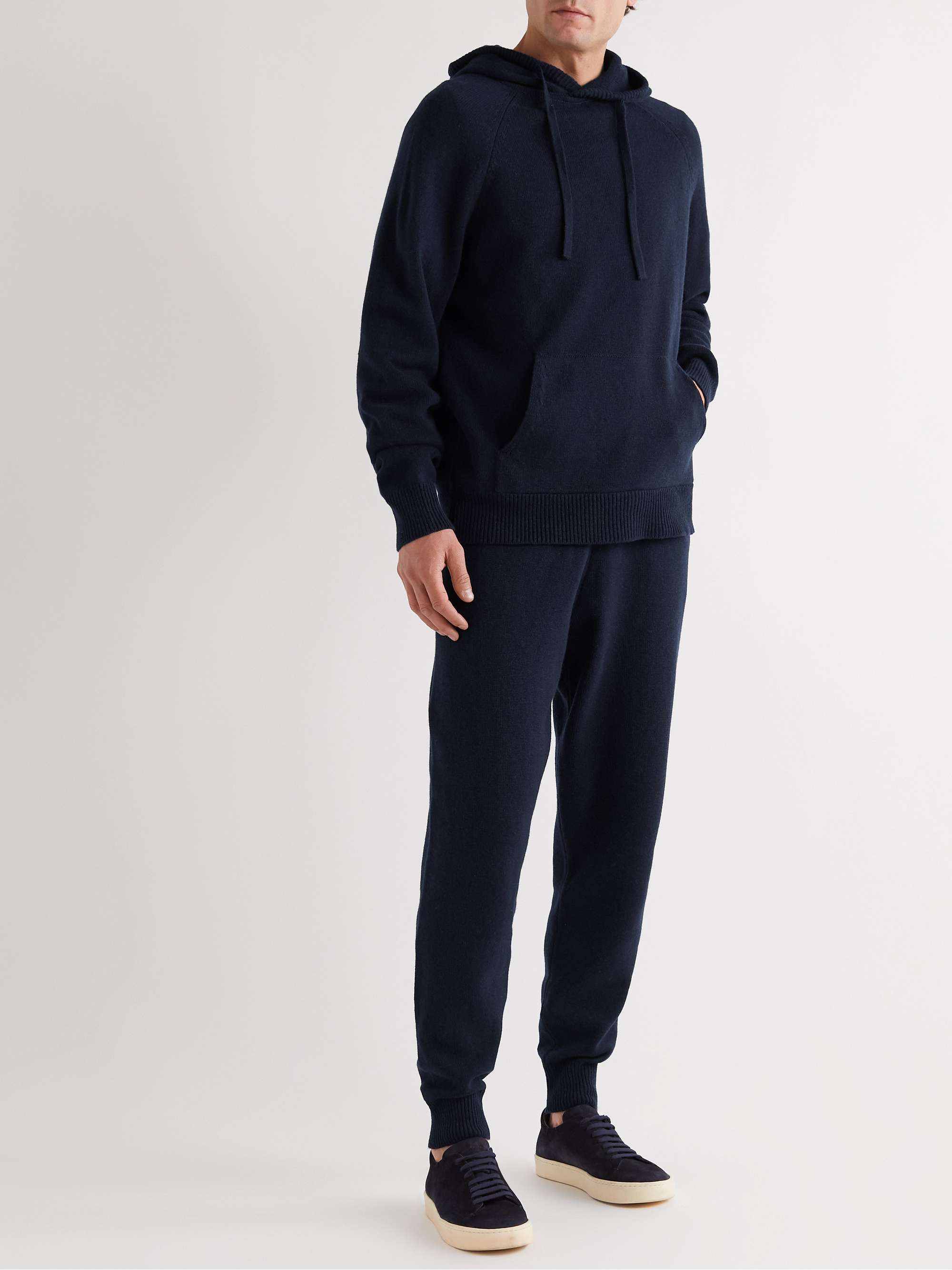 RICHARD JAMES Recycled Cashmere and Wool-Blend Hoodie