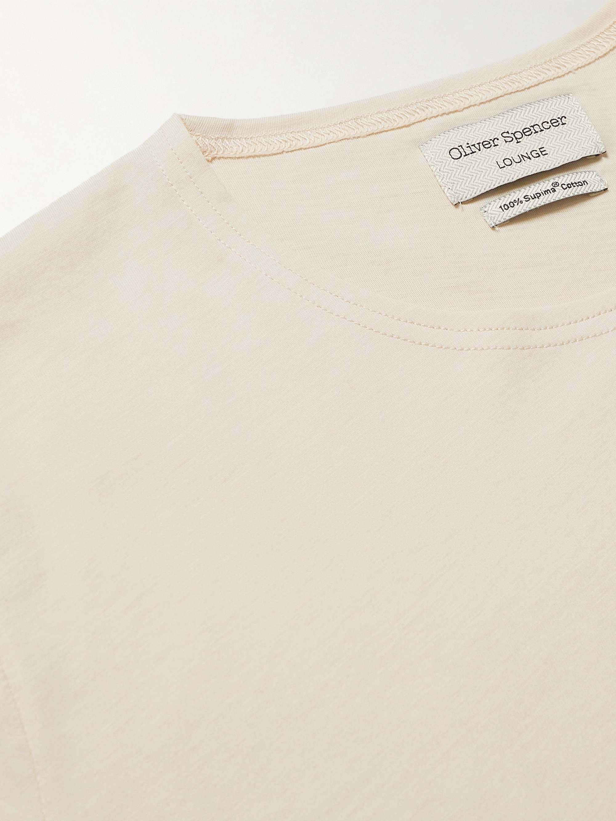 OLIVER SPENCER York Supima Cotton-Jersey T-Shirt