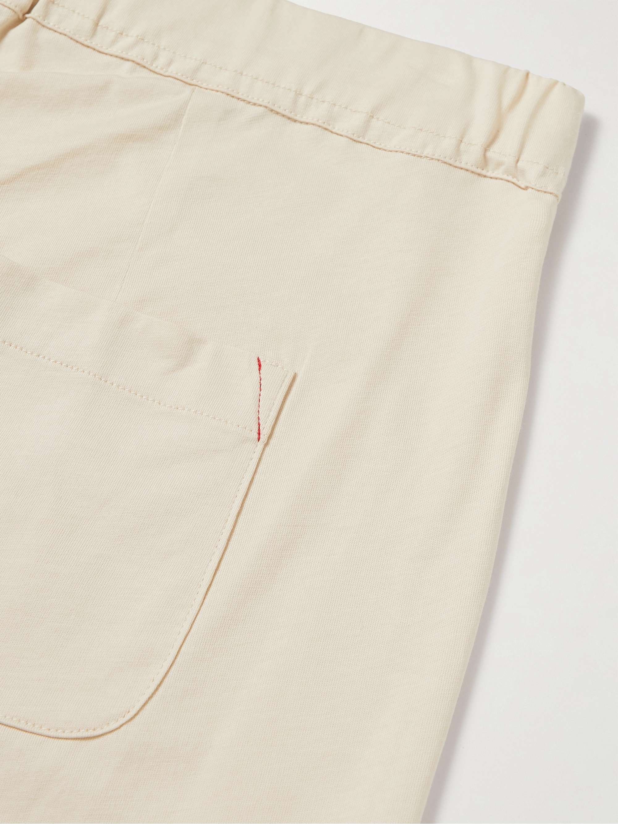 OLIVER SPENCER York Supima Cotton-Jersey Drawstring Shorts