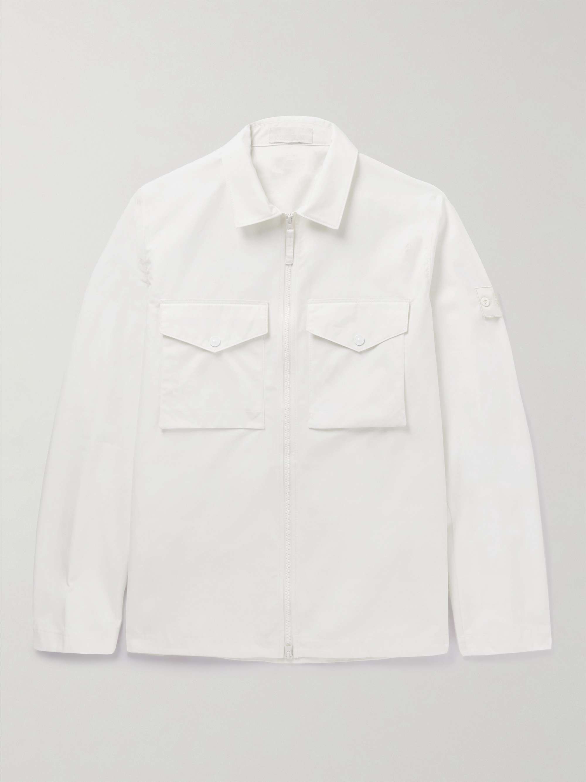 STONE ISLAND Ghost Cotton-Ventile Overshirt