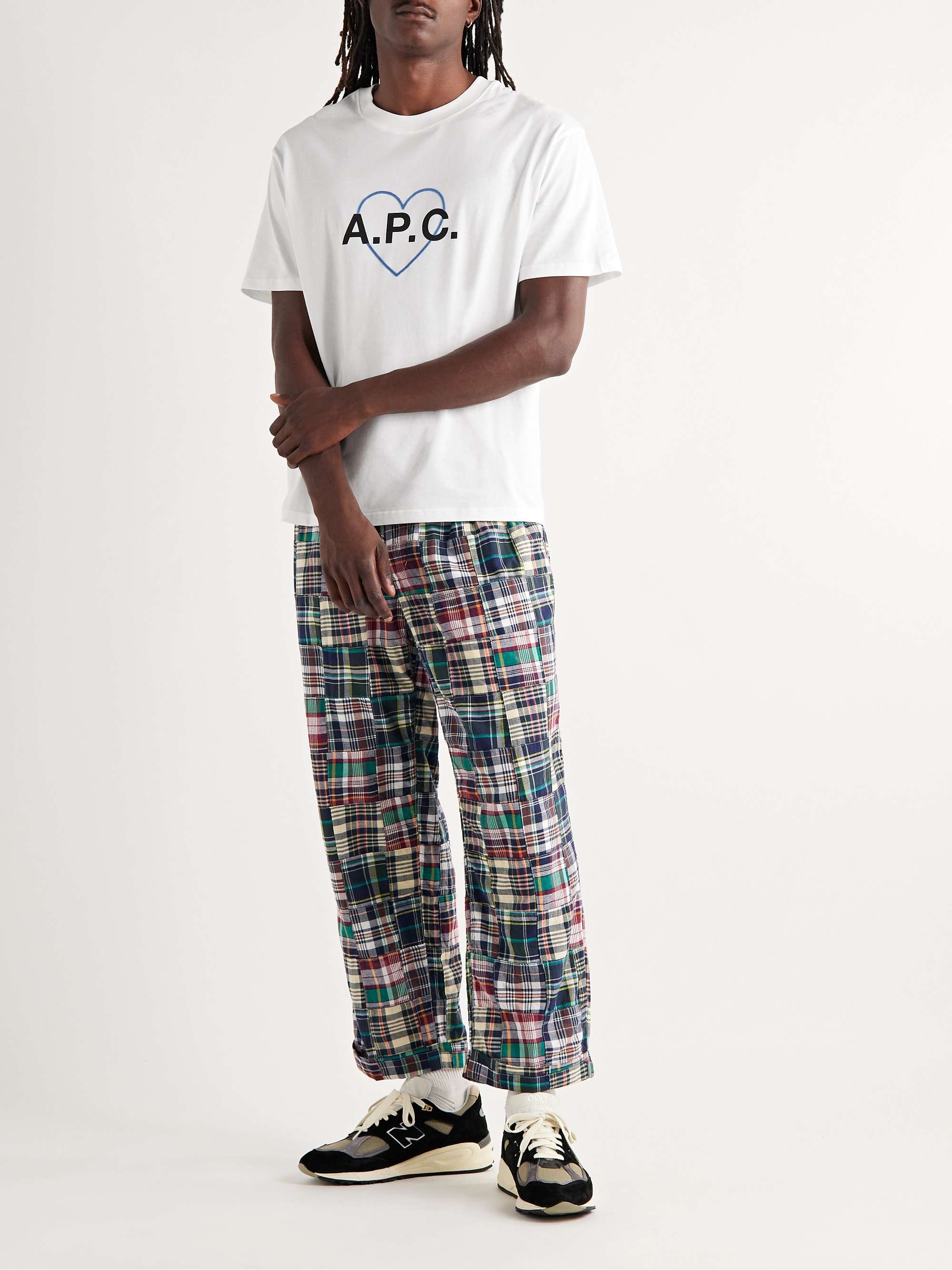 A.P.C. Amore Logo-Print Cotton-Jersey T-Shirt