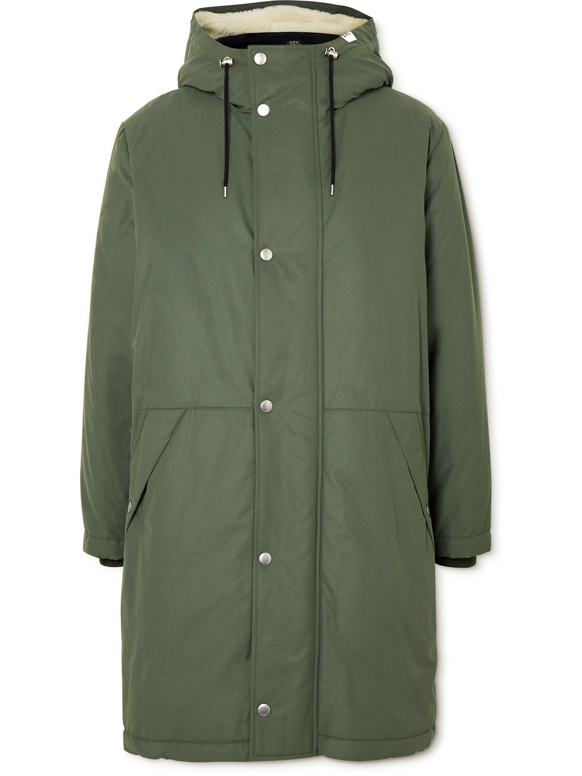 A.P.C. Hector Padded Cotton-Blend Parka
