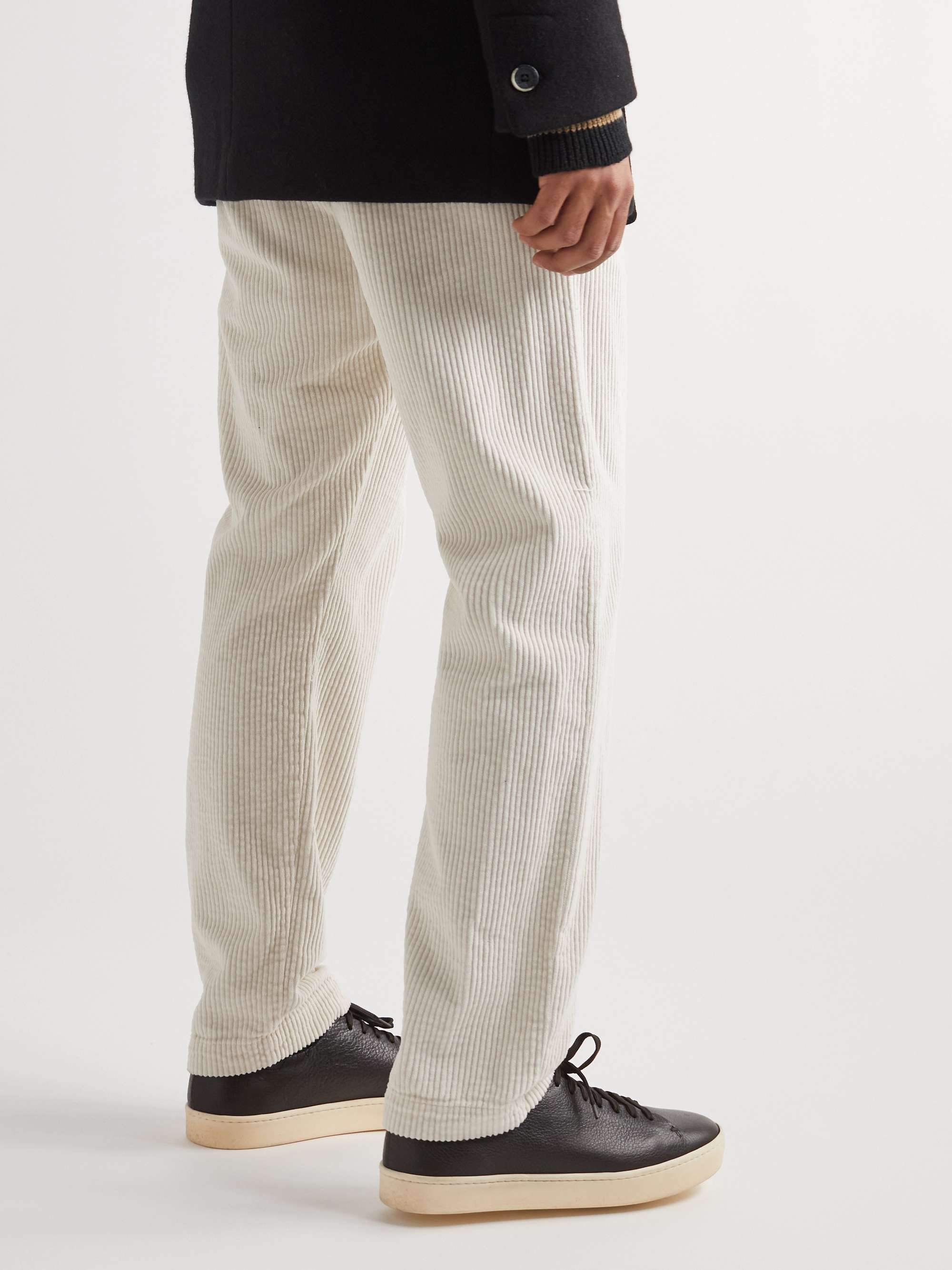 BARENA Tosador Straight-Leg Cotton-Corduroy Trousers