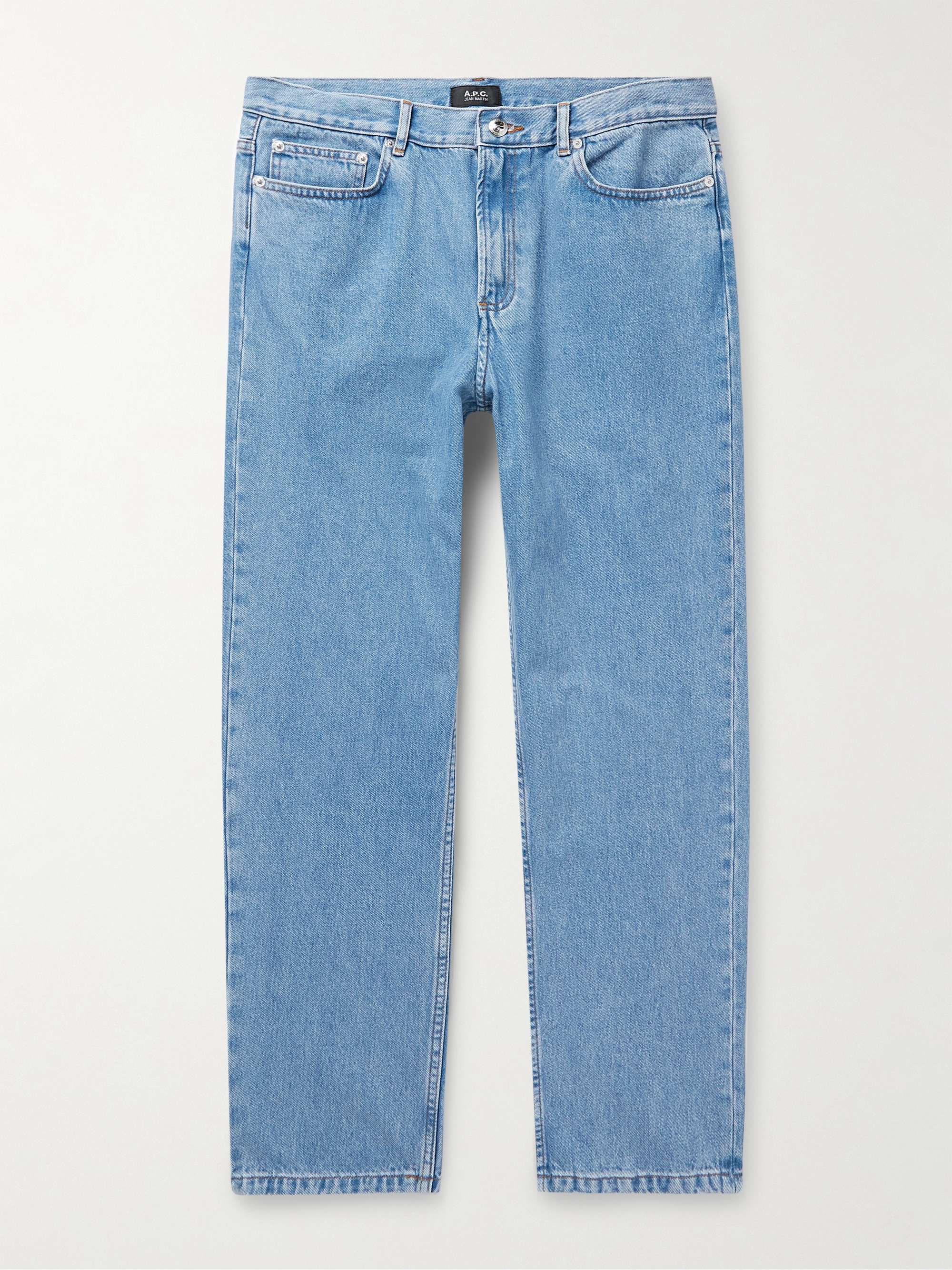A.P.C. Martin Straight-Leg Stonewashed Jeans