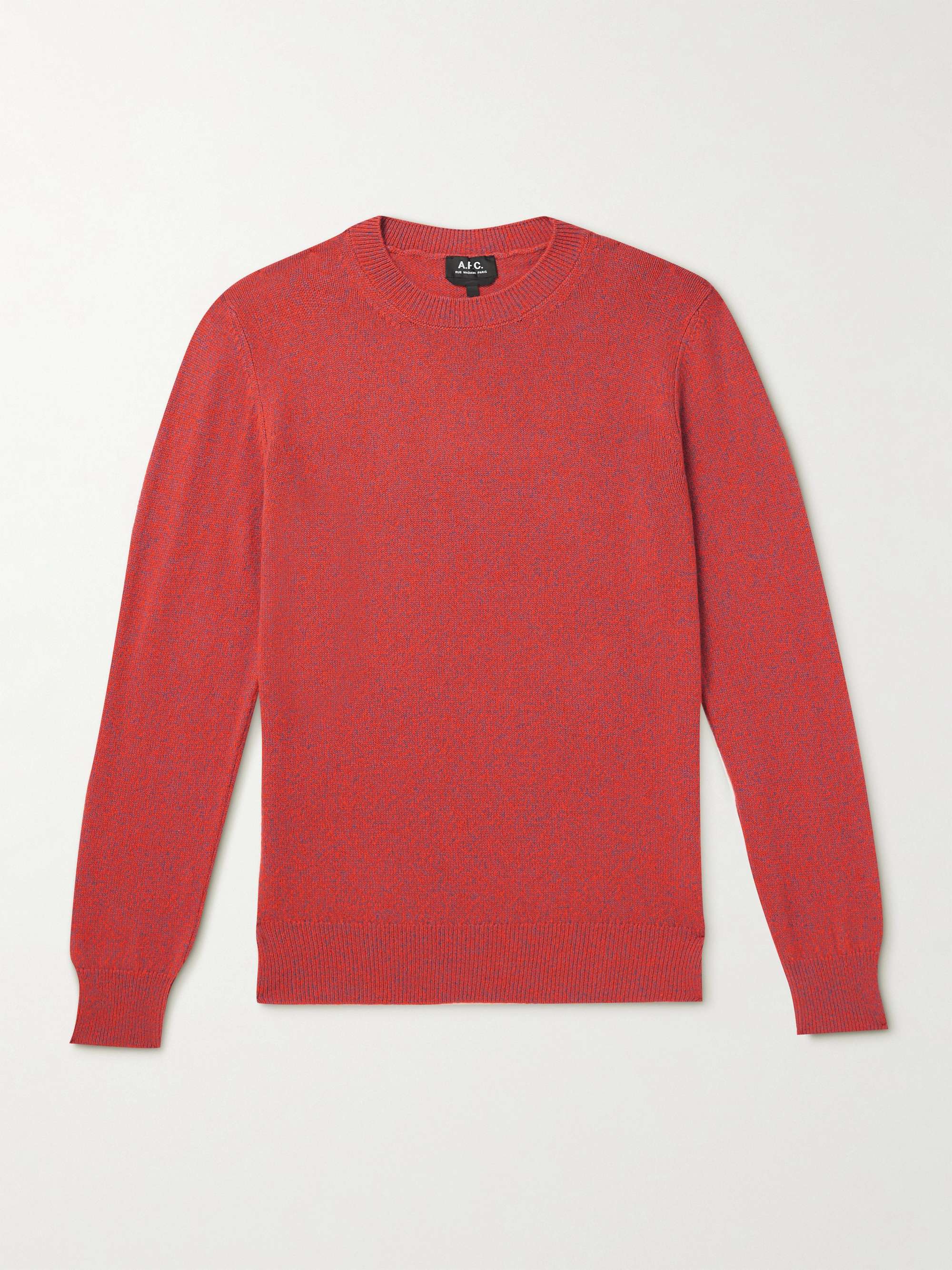 A.P.C. Benoit Wool and Cotton-Blend Sweater