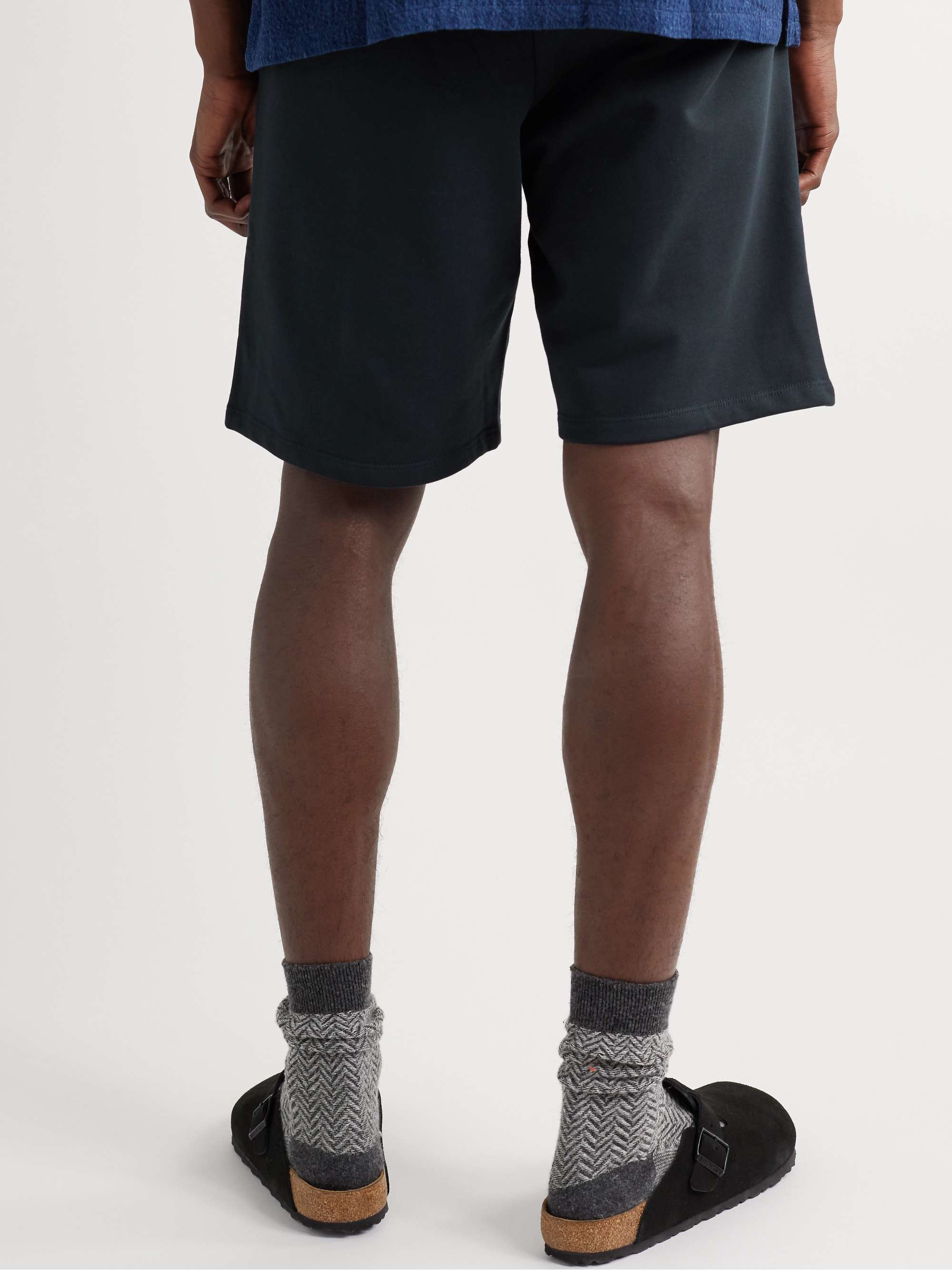 A.P.C. Clement Straight-Leg Cotton-Jersey Shorts