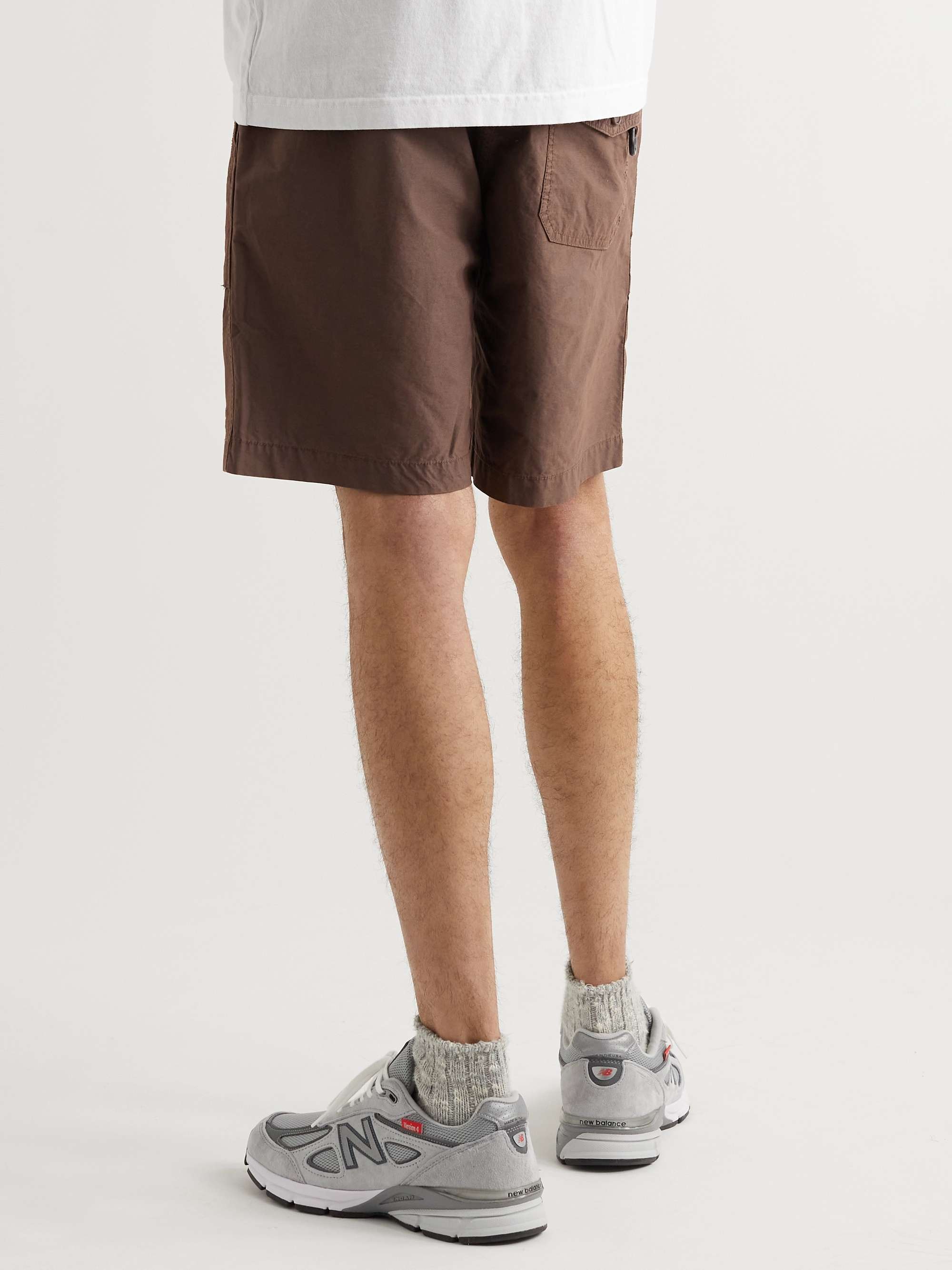 GENERAL ADMISSION Logo-Embroidered Cotton and Nylon-Blend Cargo Shorts