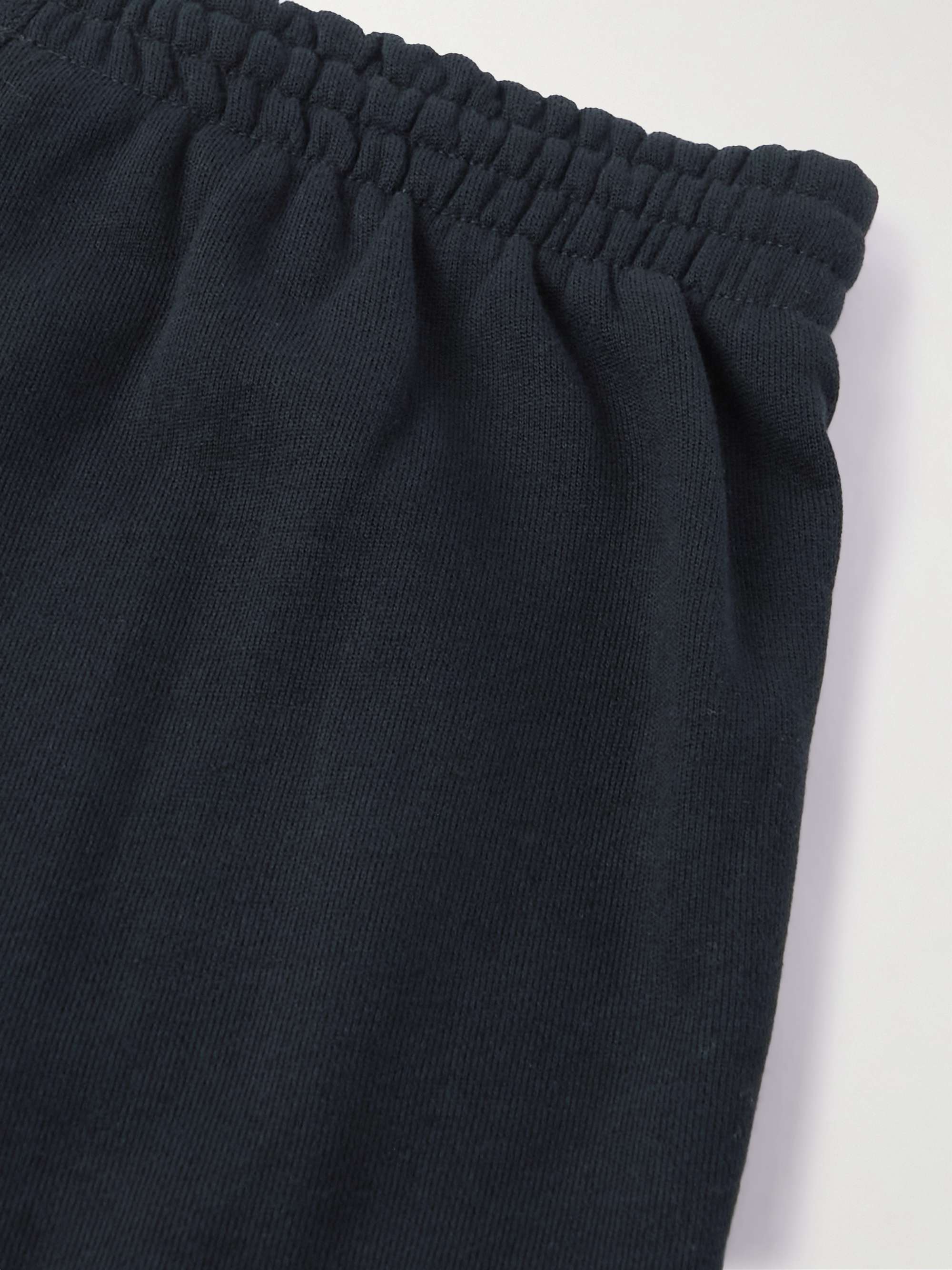 ADIDAS ORIGINALS Ozworld Straight-Leg Logo-Print Cotton-Jersey Cargo Shorts