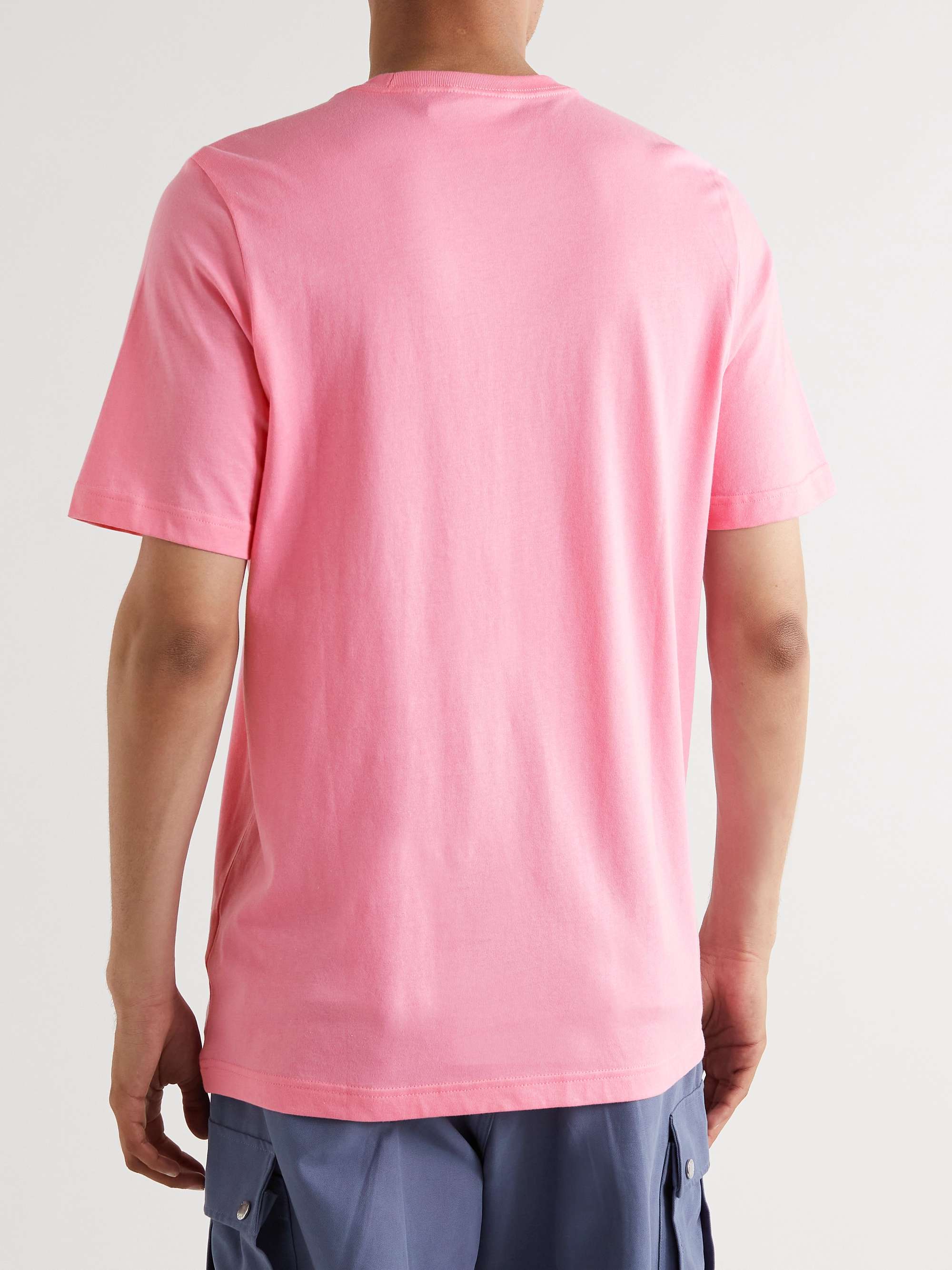 ADIDAS ORIGINALS Adicolor Essentials Logo-Embroidered Cotton-Jersey T-Shirt