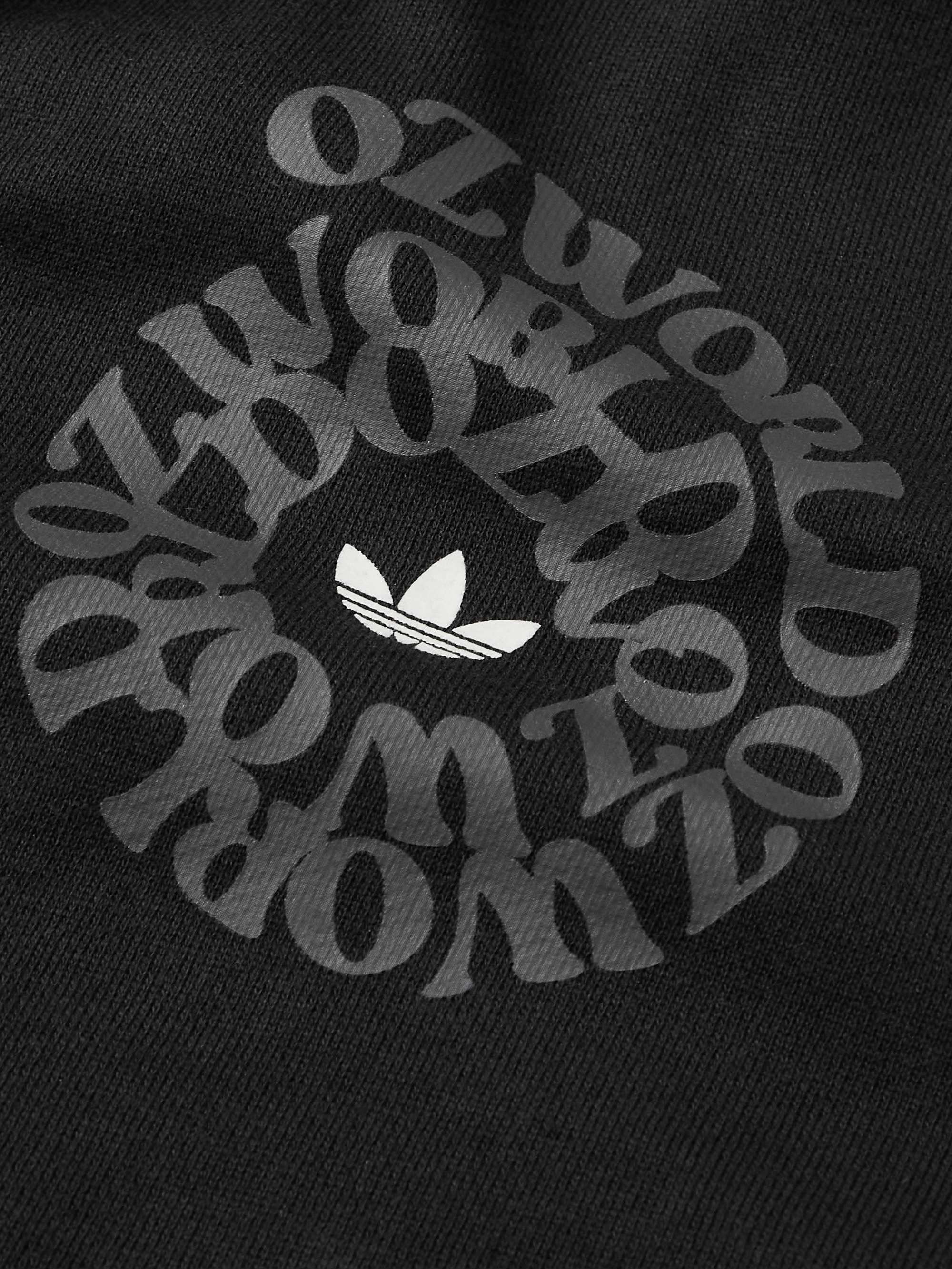 ADIDAS ORIGINALS Ozworld Logo-Print Cotton-Jersey Sweatshirt