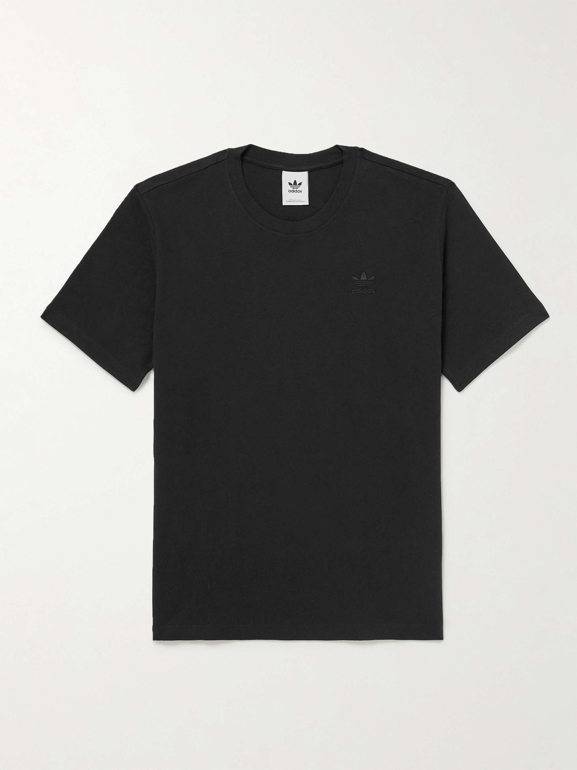 ADIDAS ORIGINALS Ozworld Logo-Embroidered Cotton-Jersey T-Shirt