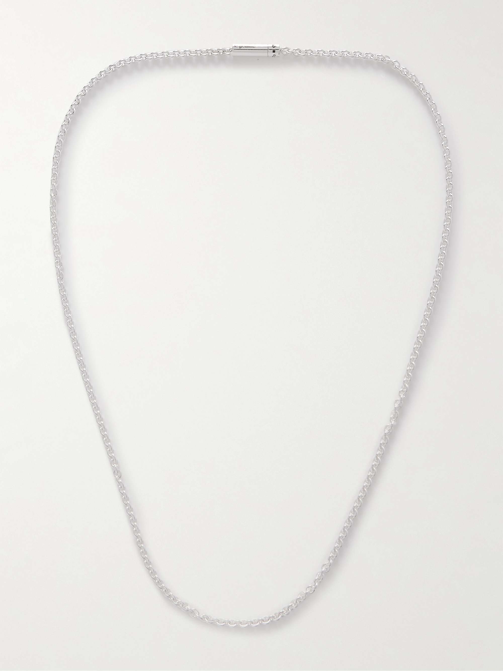 LE GRAMME 27g Recycled Sterling Silver Necklace