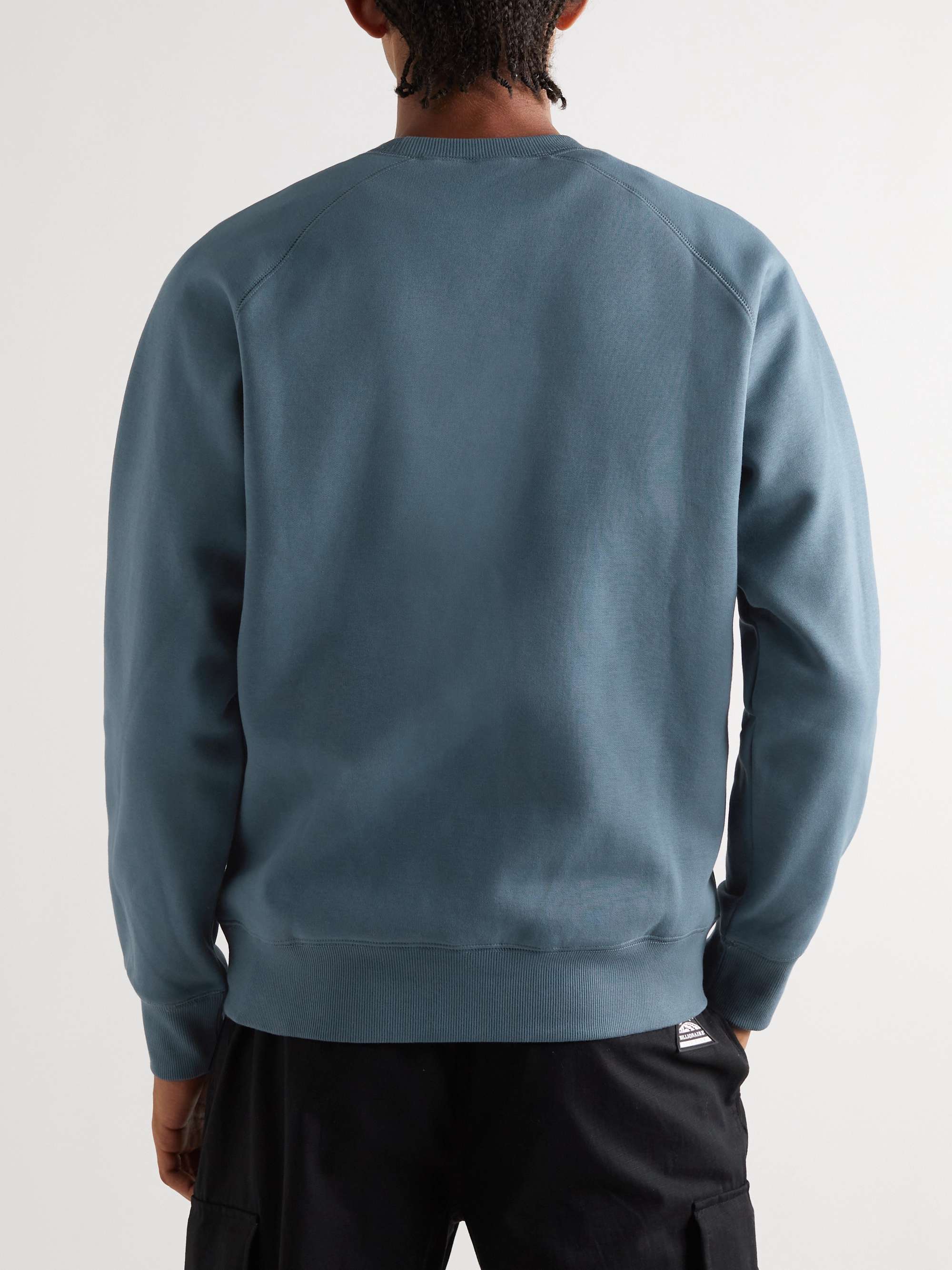 CARHARTT WIP Chase Cotton-Blend Jersey Sweatshirt