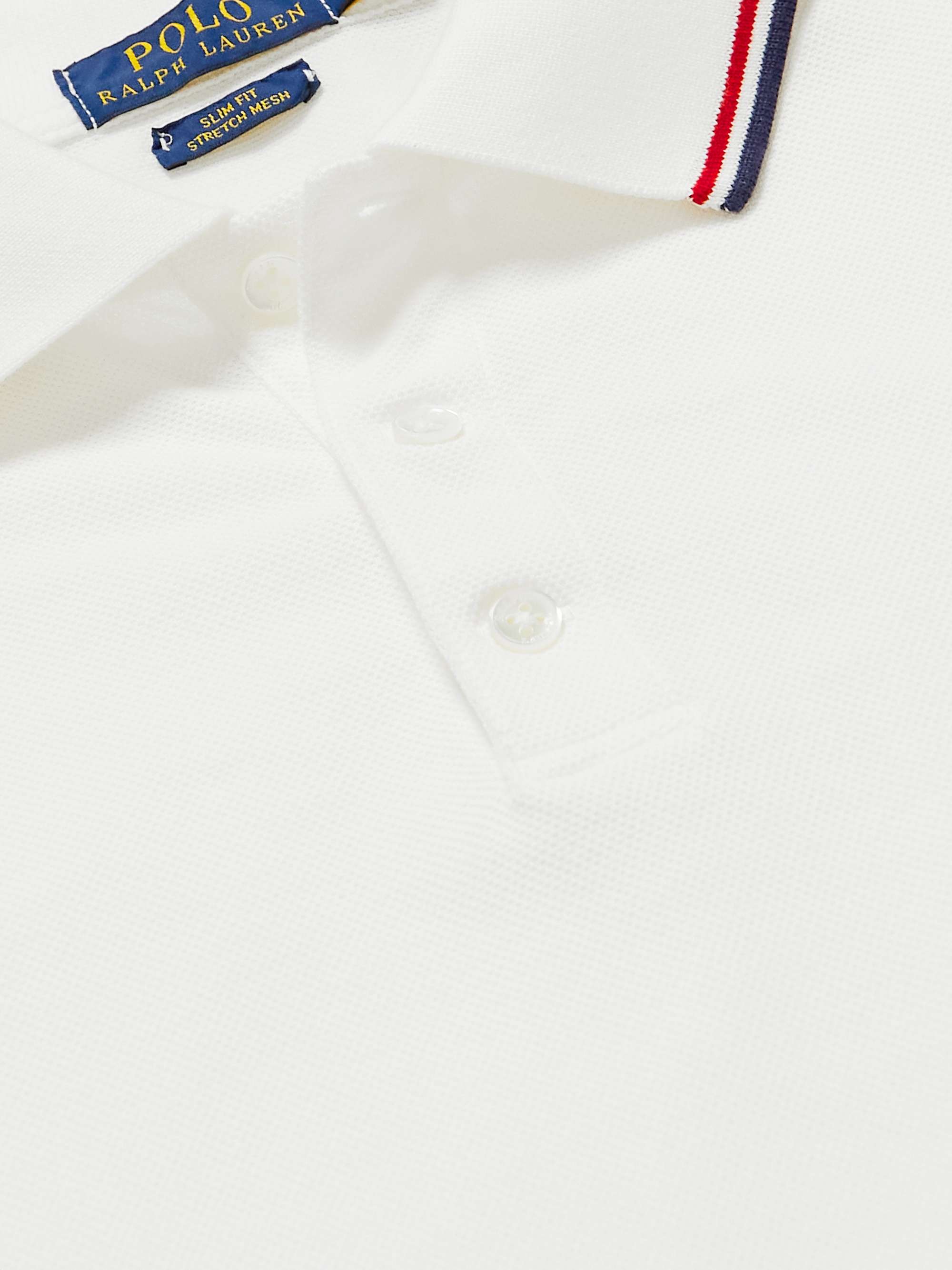 POLO RALPH LAUREN Slim-Fit Stretch-Cotton Piqué Polo Shirt