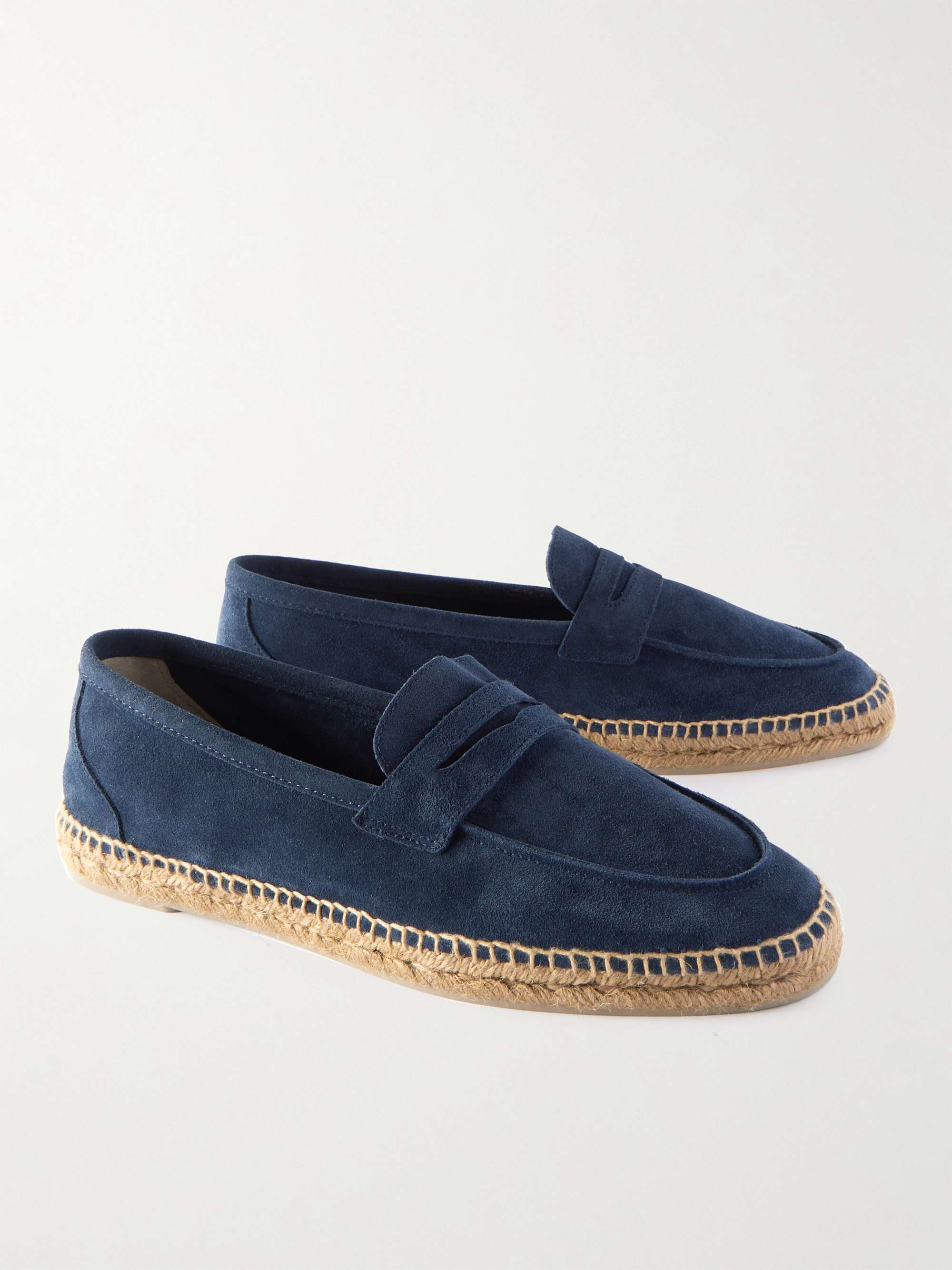 Save 22% Castañer Nacho Suede Espadrille Loafers in Blue for Men Mens Shoes Slip-on shoes Espadrille shoes and sandals 