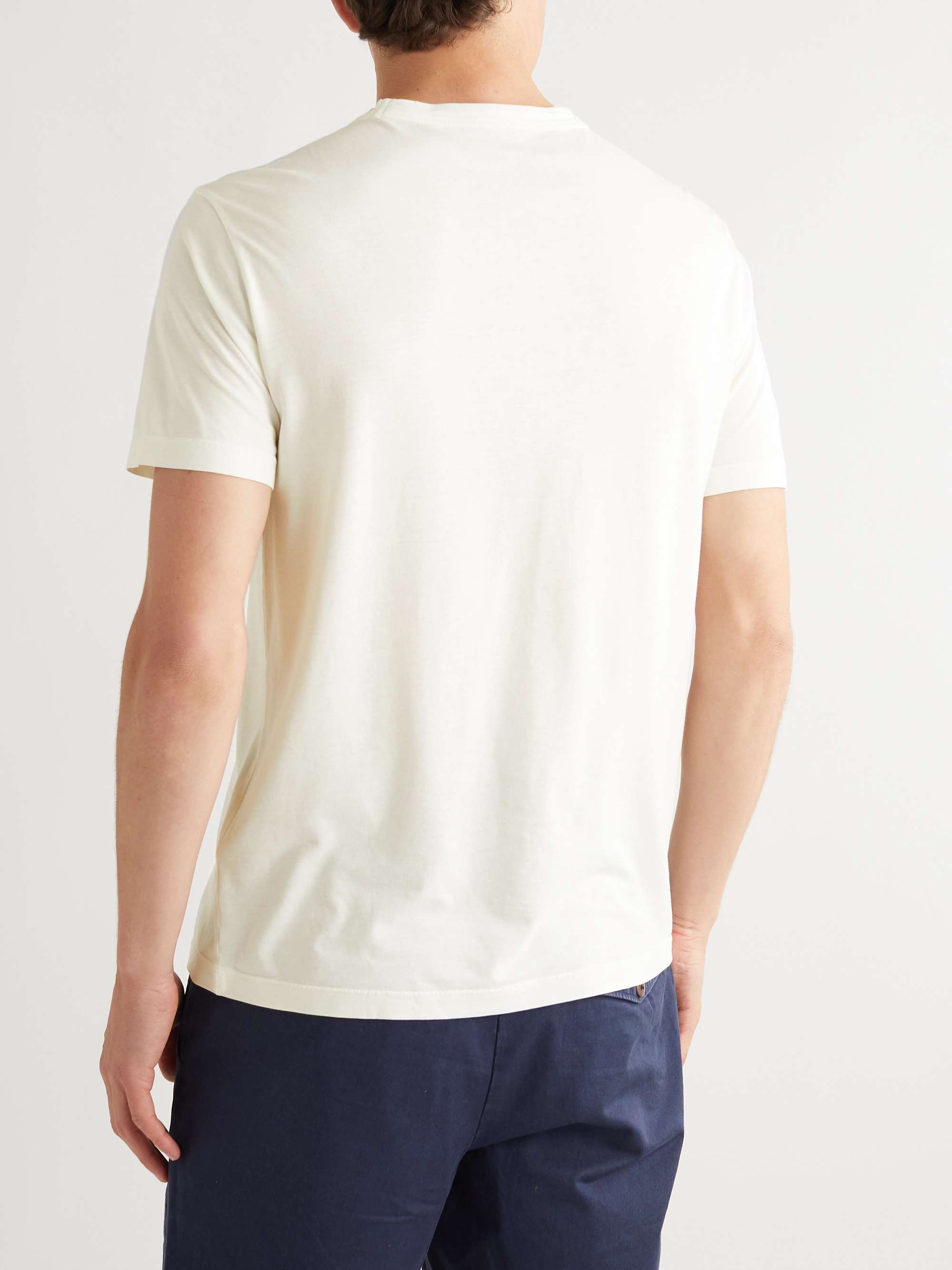 OFFICINE GÉNÉRALE Lyocell and Cotton-Blend Jersey T-Shirt