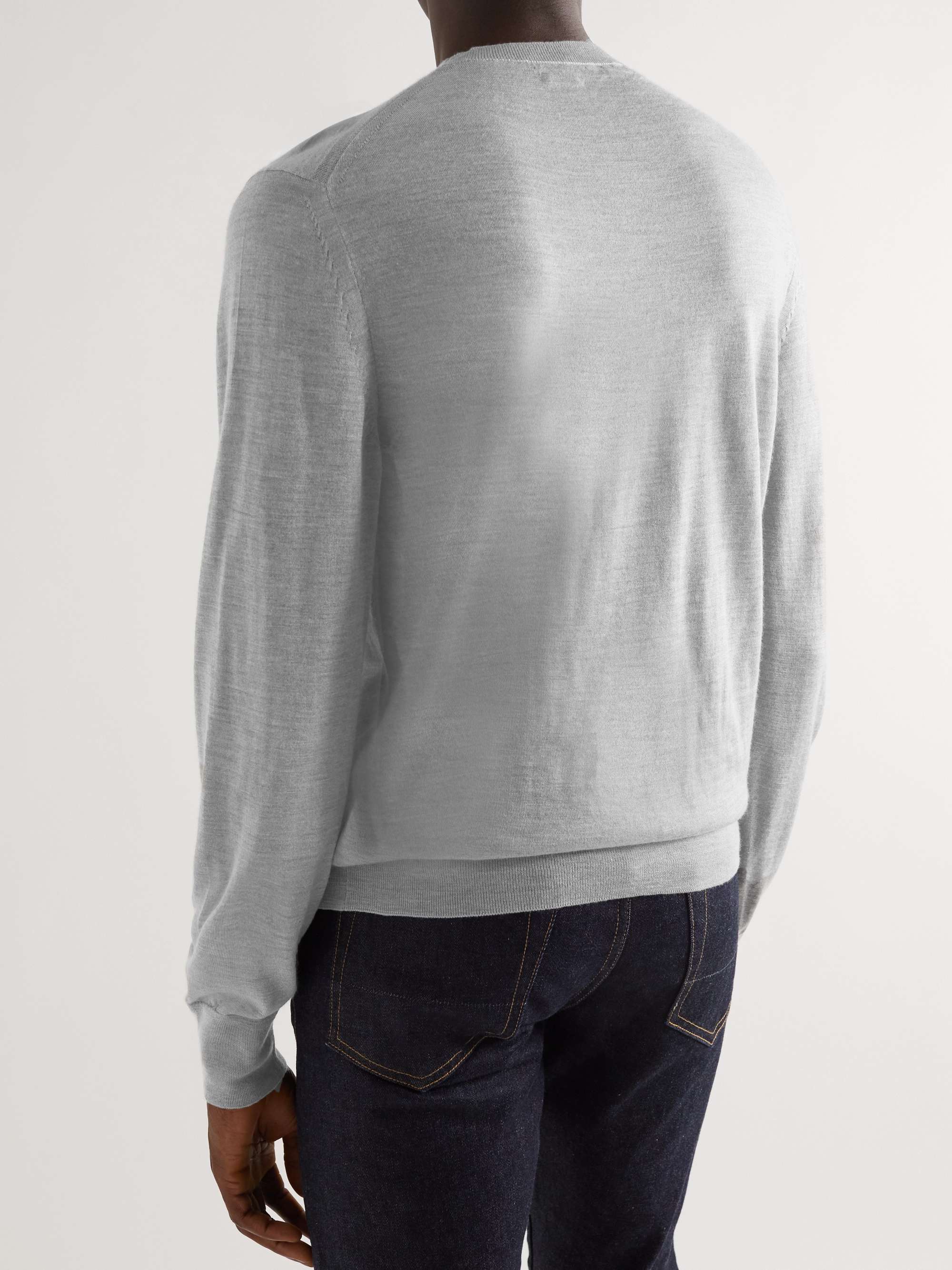 TOM FORD Cashmere and Silk-Blend Sweater