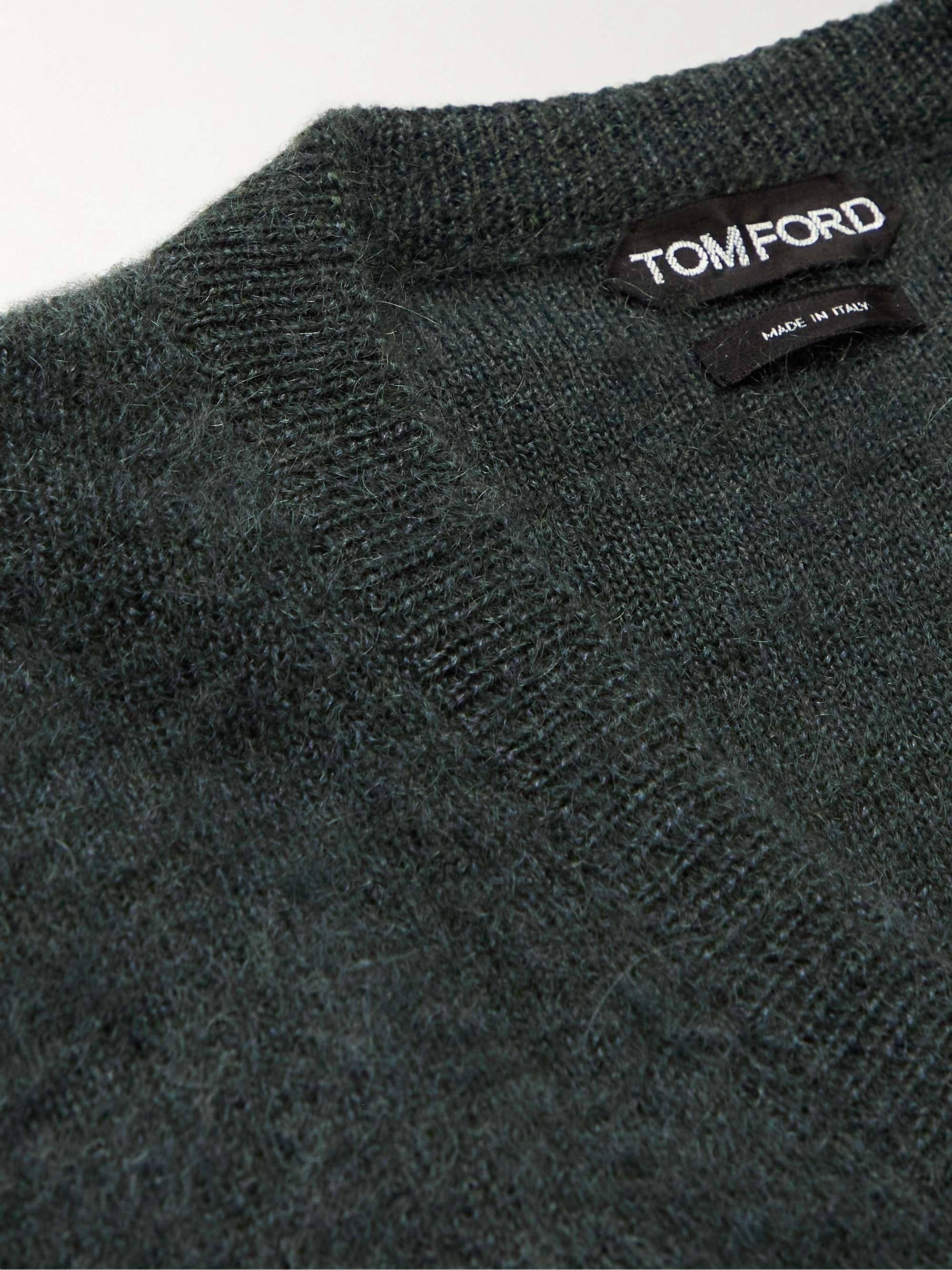 TOM FORD Wool, Mohair and Silk-Blend Sweater