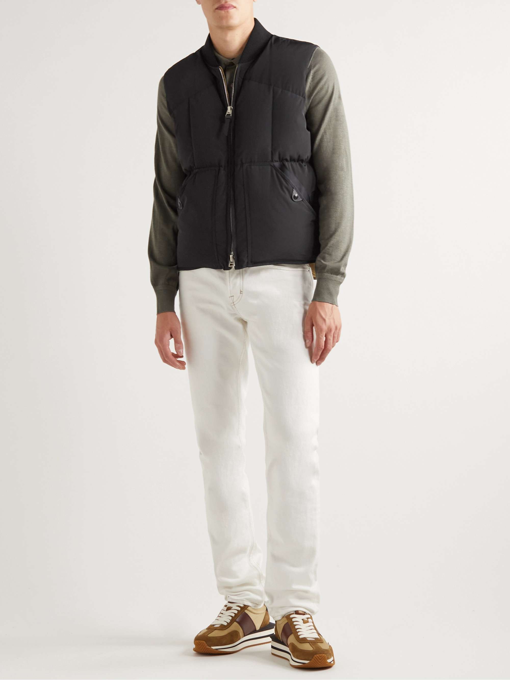 TOM FORD Quilted Shell Down Gilet