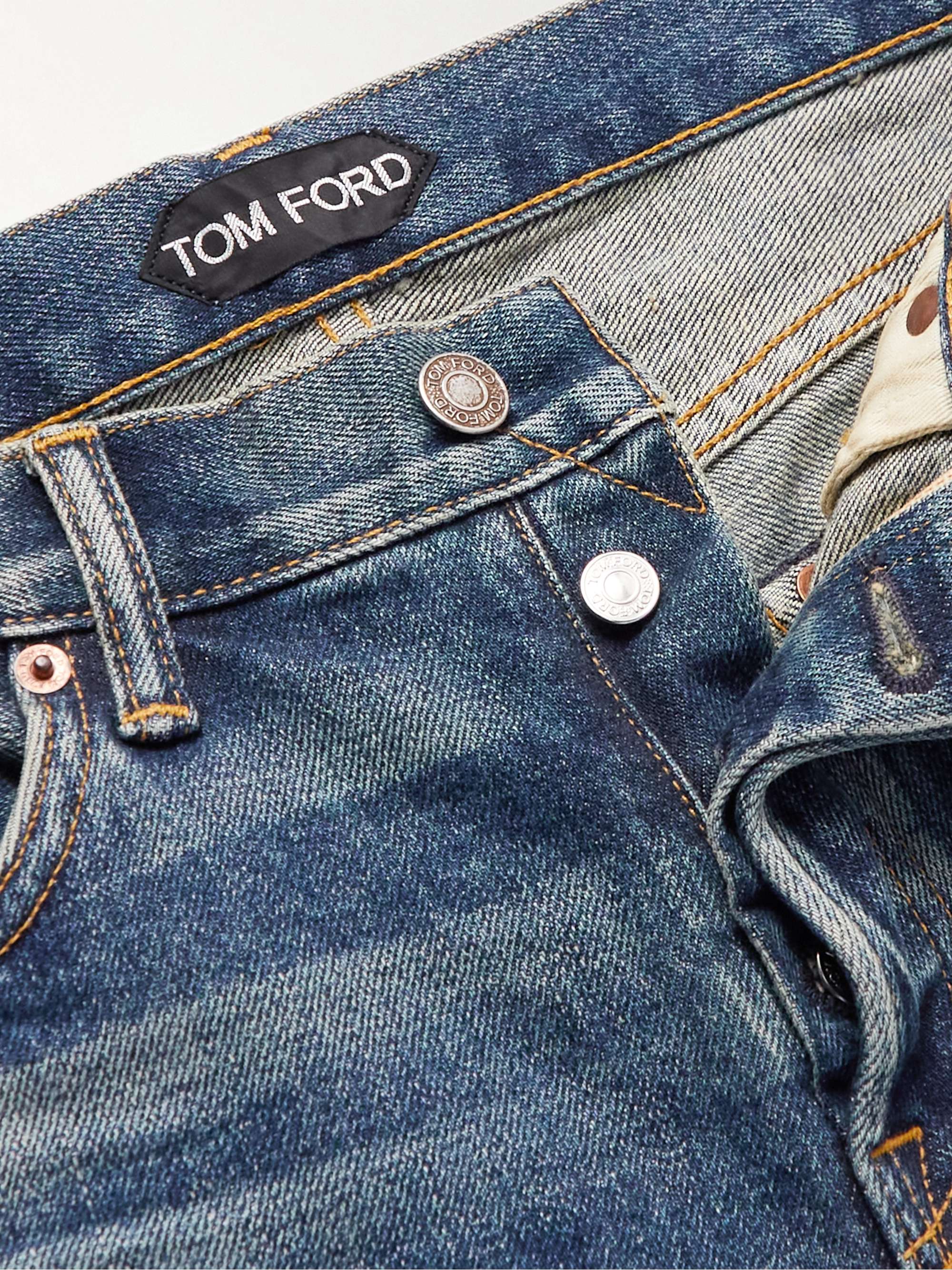 TOM FORD Slim-Fit Selvedge Jeans